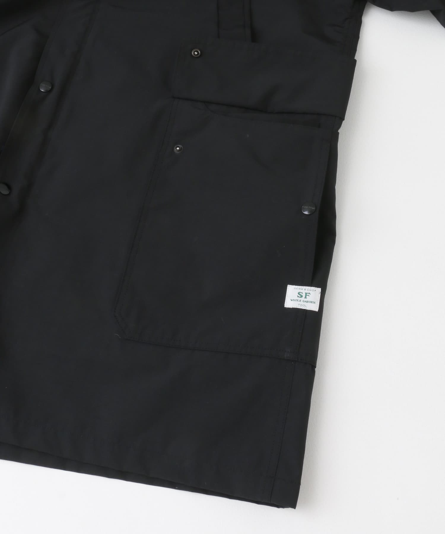SASSAFRAS　Fall Leaf Coat+ Black S