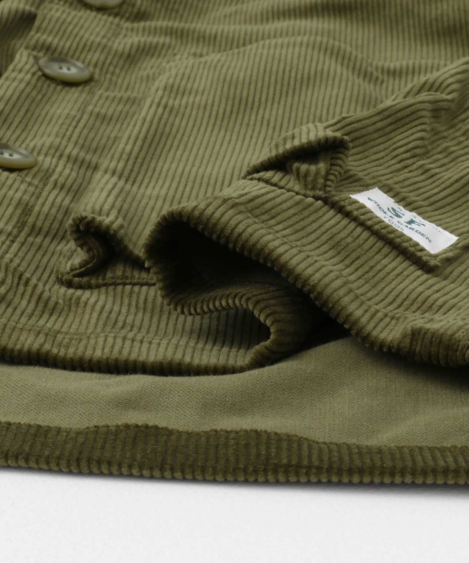 SASSAFRAS　Digs Crew Carde Jacket Olive M