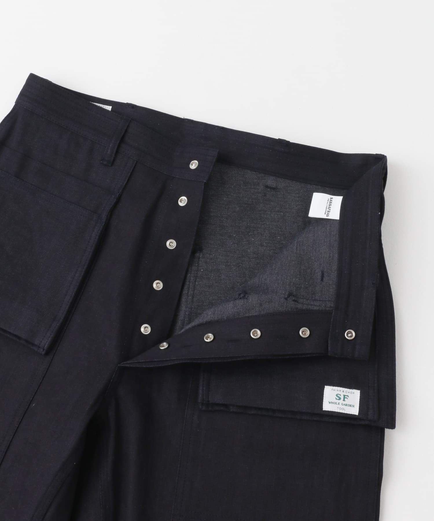 SASSAFRAS Landscaper Pants(S Indigo): ボトム｜URBAN RESEARCH