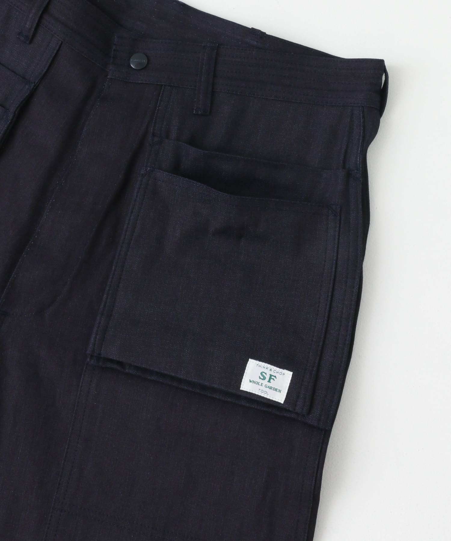 SASSAFRAS　Landscaper Pants Indigo S
