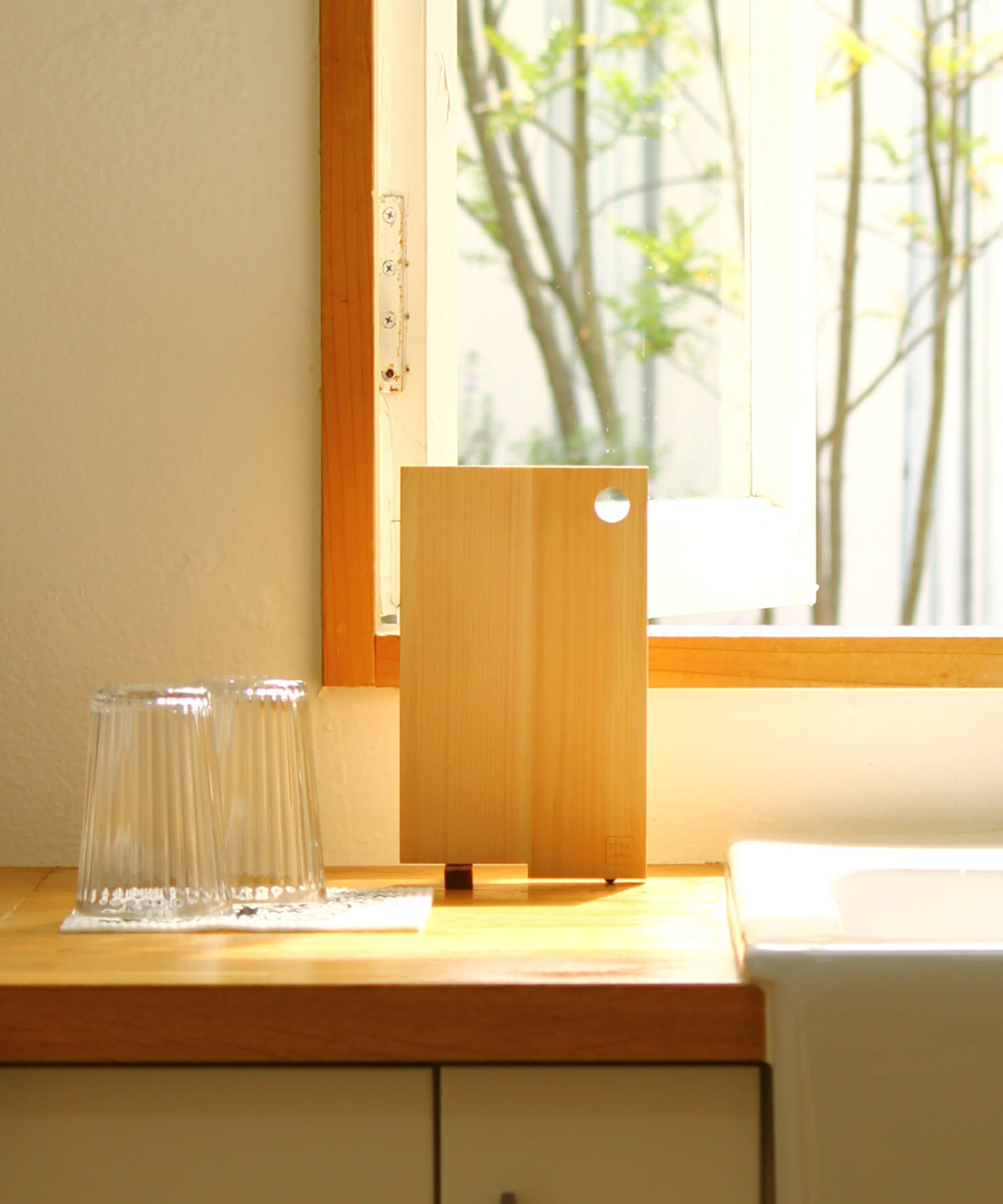 STYLE JAPAN　四万十ひのき 立つまな板S