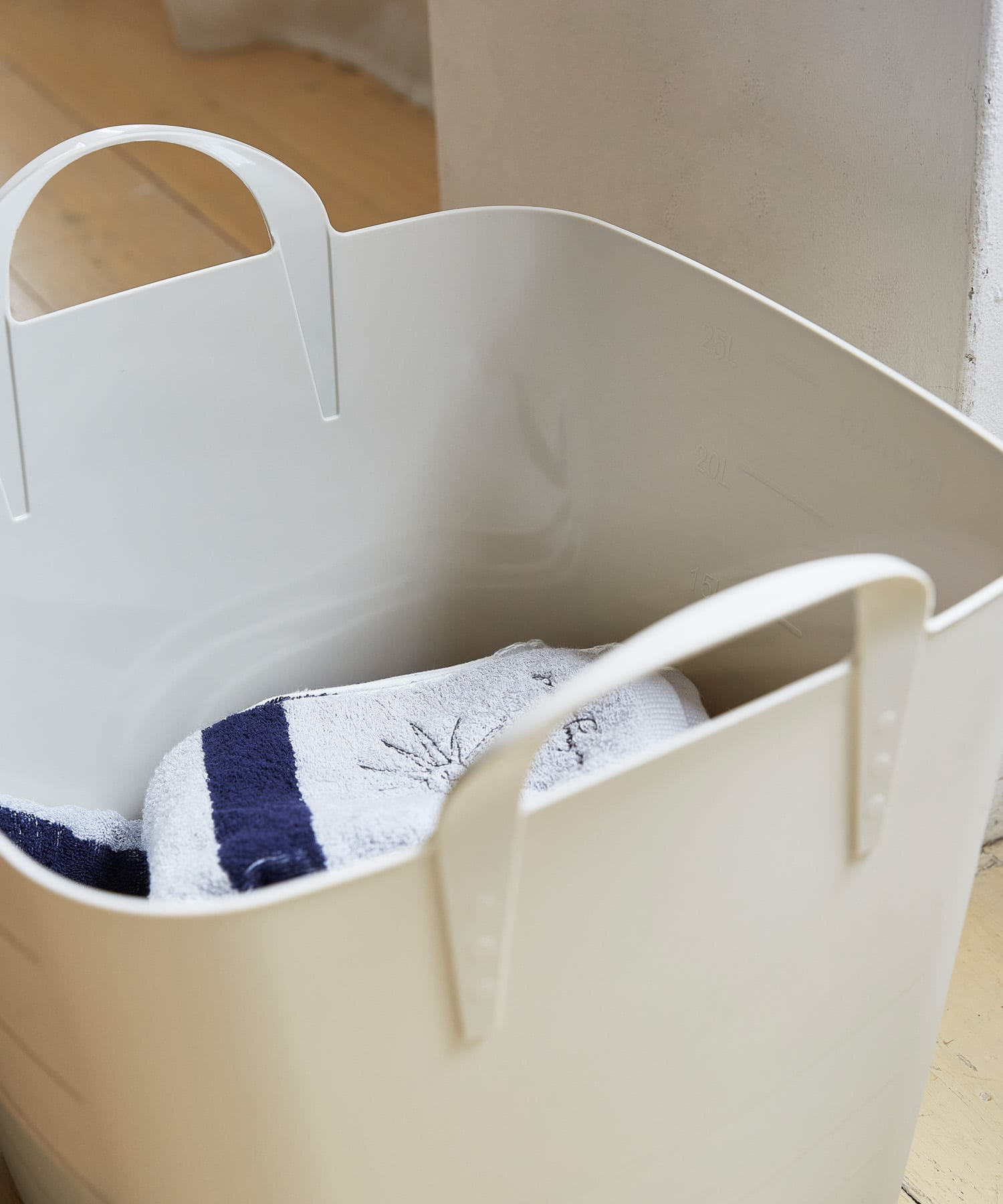 『WEB限定』stacksto　baquet M white grey M