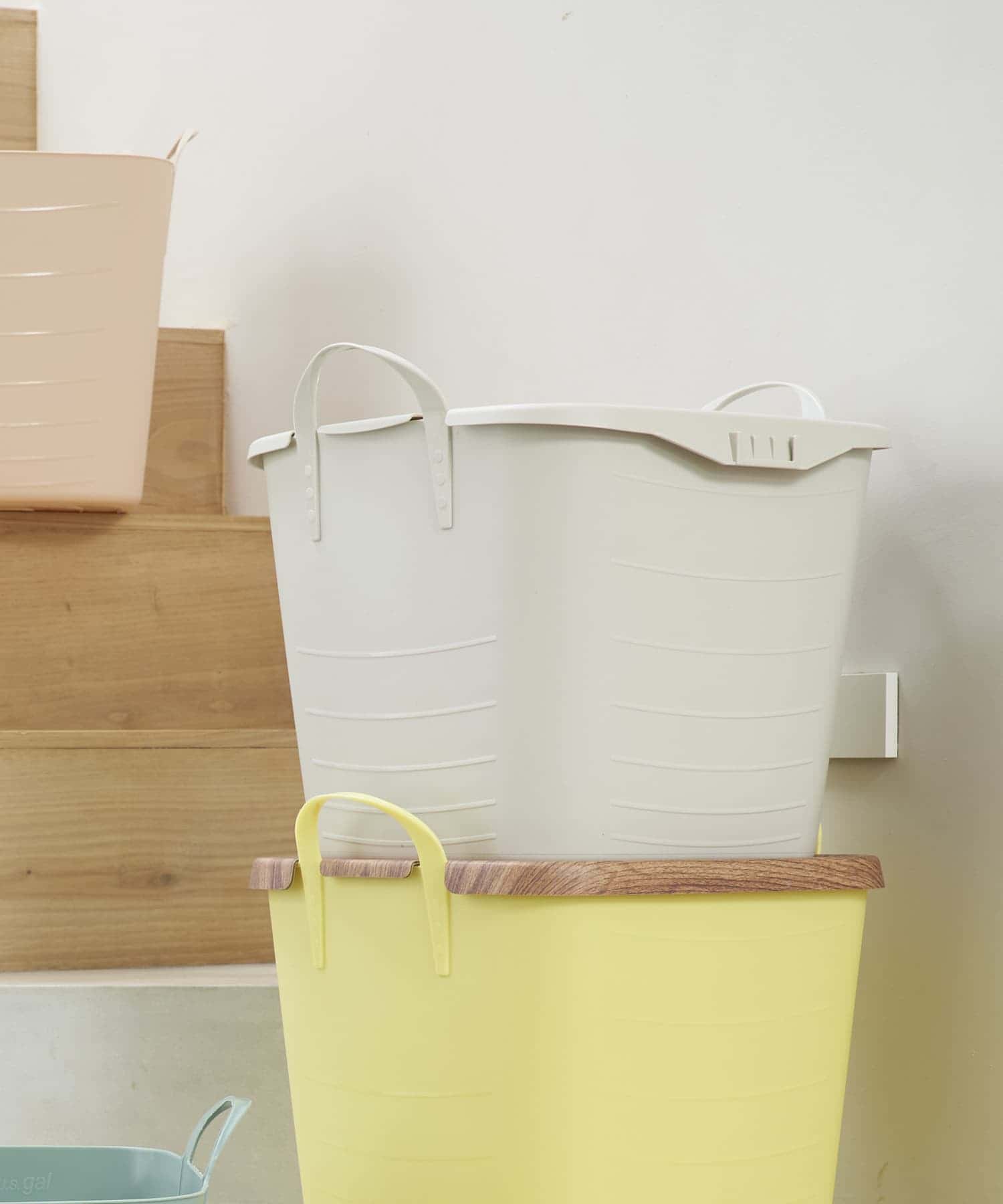 『WEB限定』stacksto　baquet M white grey M