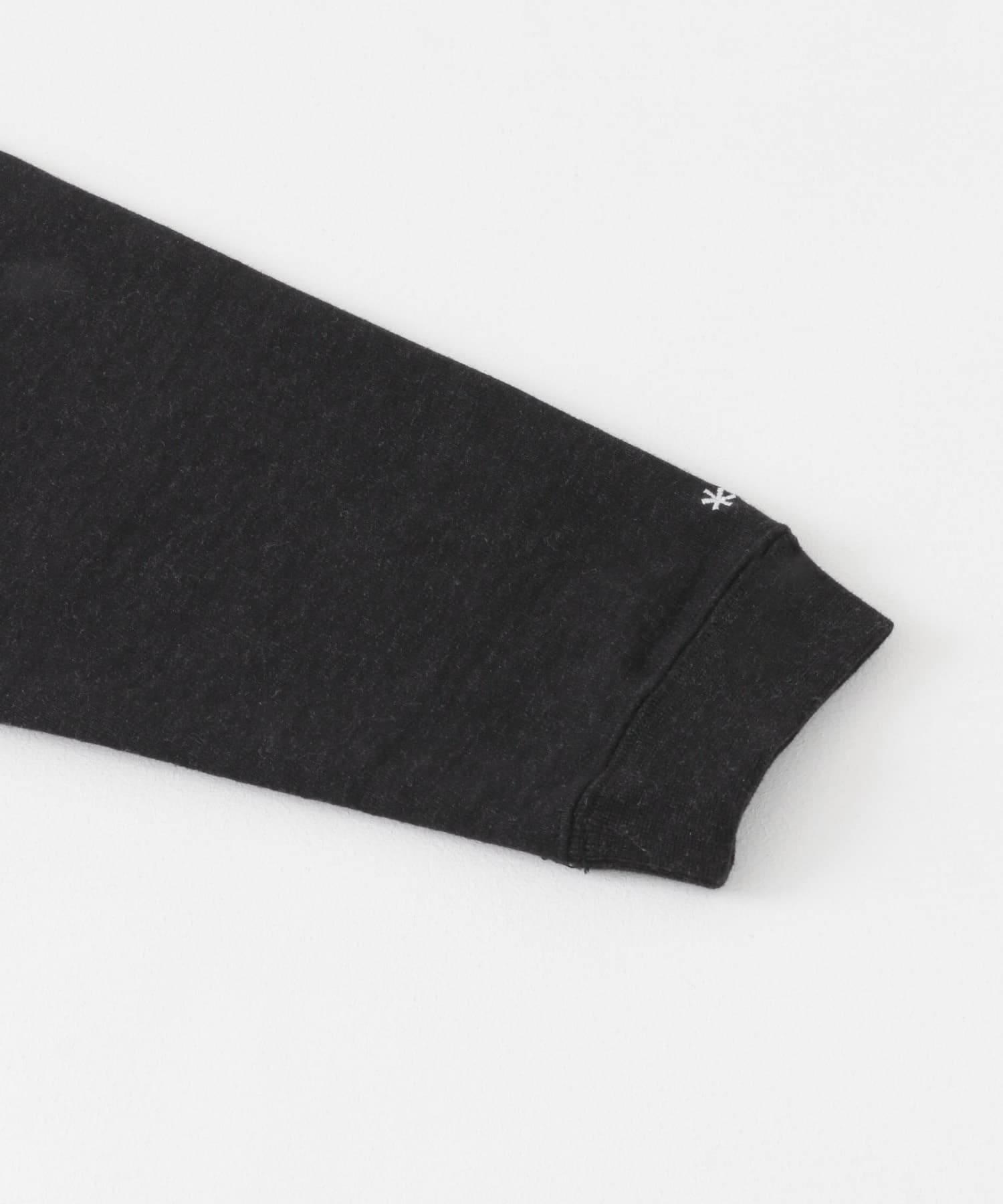 Snow Peak Apparel　Recycled Cotton Sweat Crew-Neck Black M