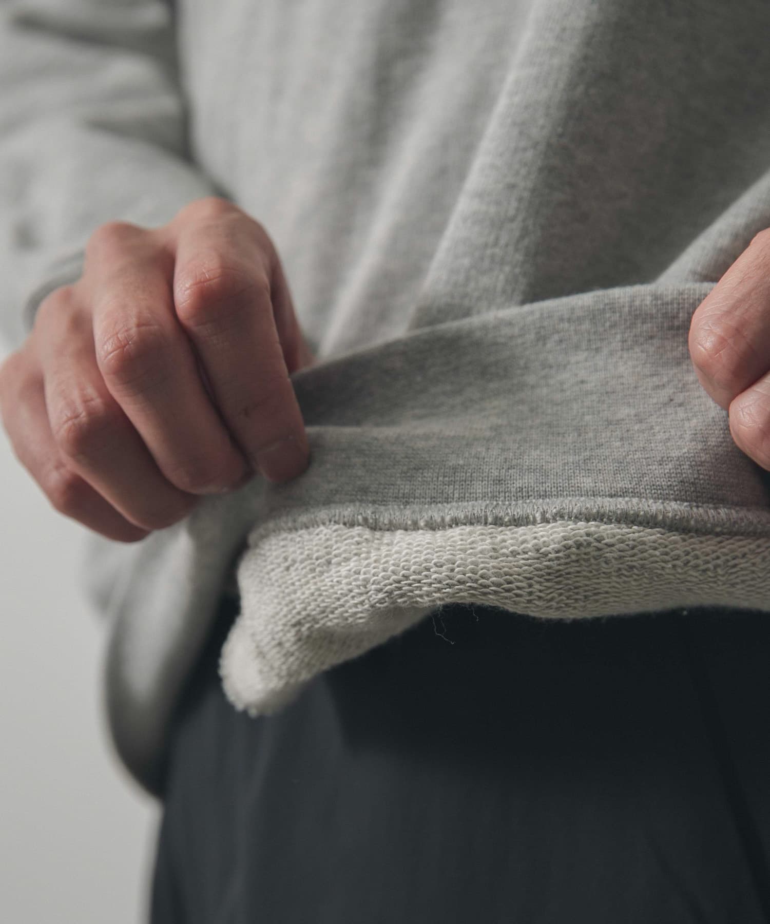Snow Peak Apparel Recycled Cotton Sweat Crew-Neck(M M.Grey