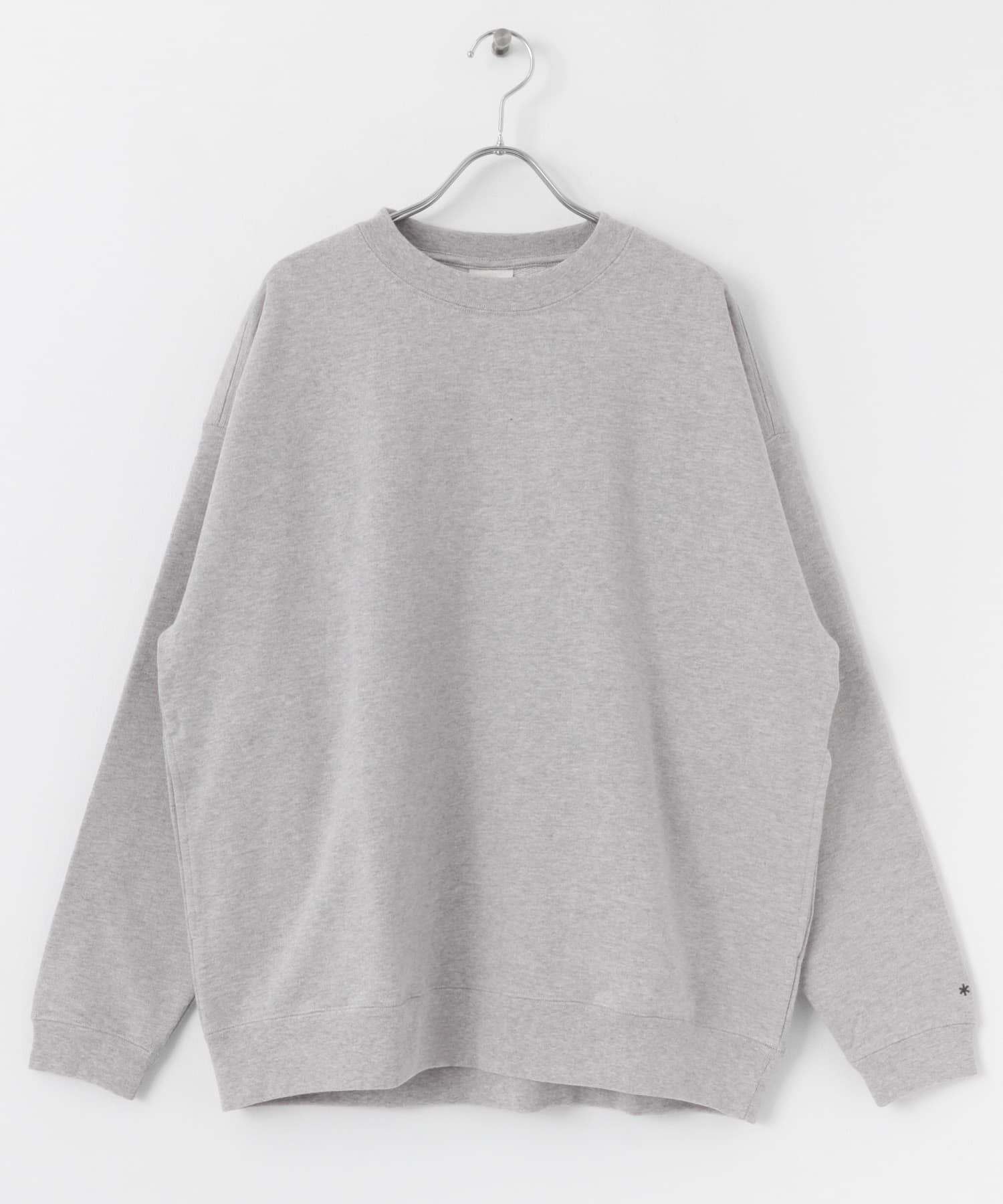 Snow Peak Apparel　Recycled Cotton Sweat Crew-Neck M.Grey M