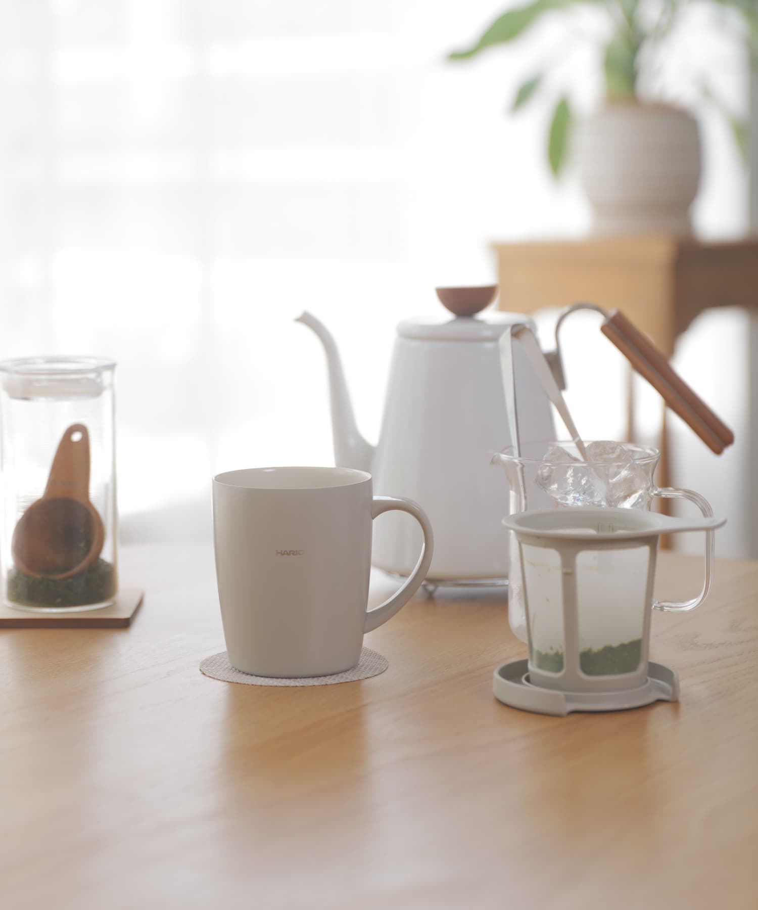 HARIO　ティー&コーヒーメーカーマグ - -