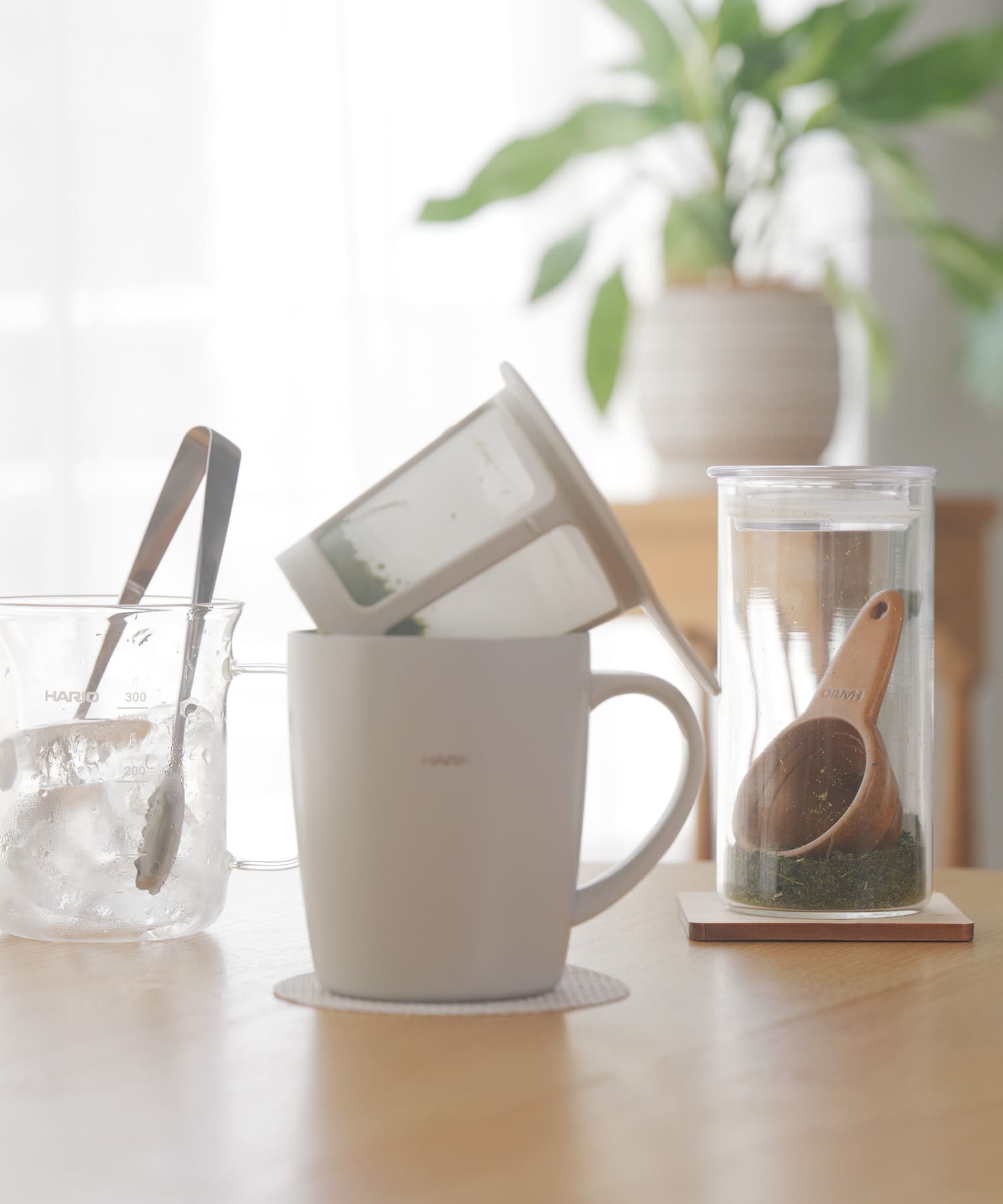 HARIO　ティー&コーヒーメーカーマグ - -