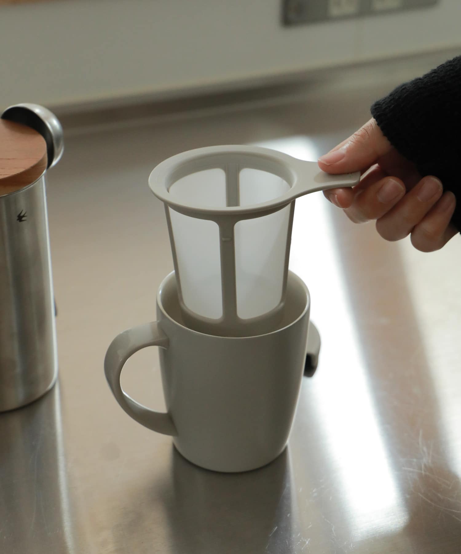 HARIO　ティー&コーヒーメーカーマグ - -