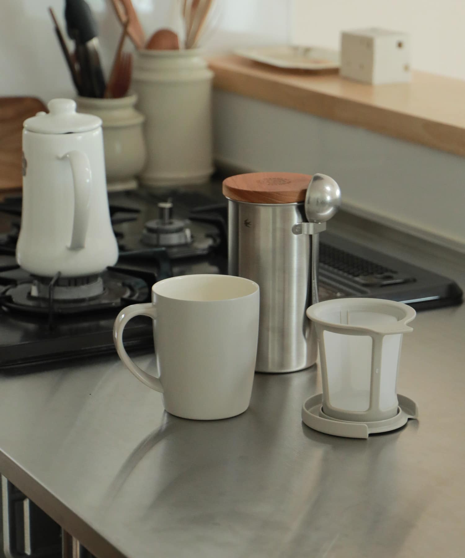 HARIO　ティー&コーヒーメーカーマグ - -
