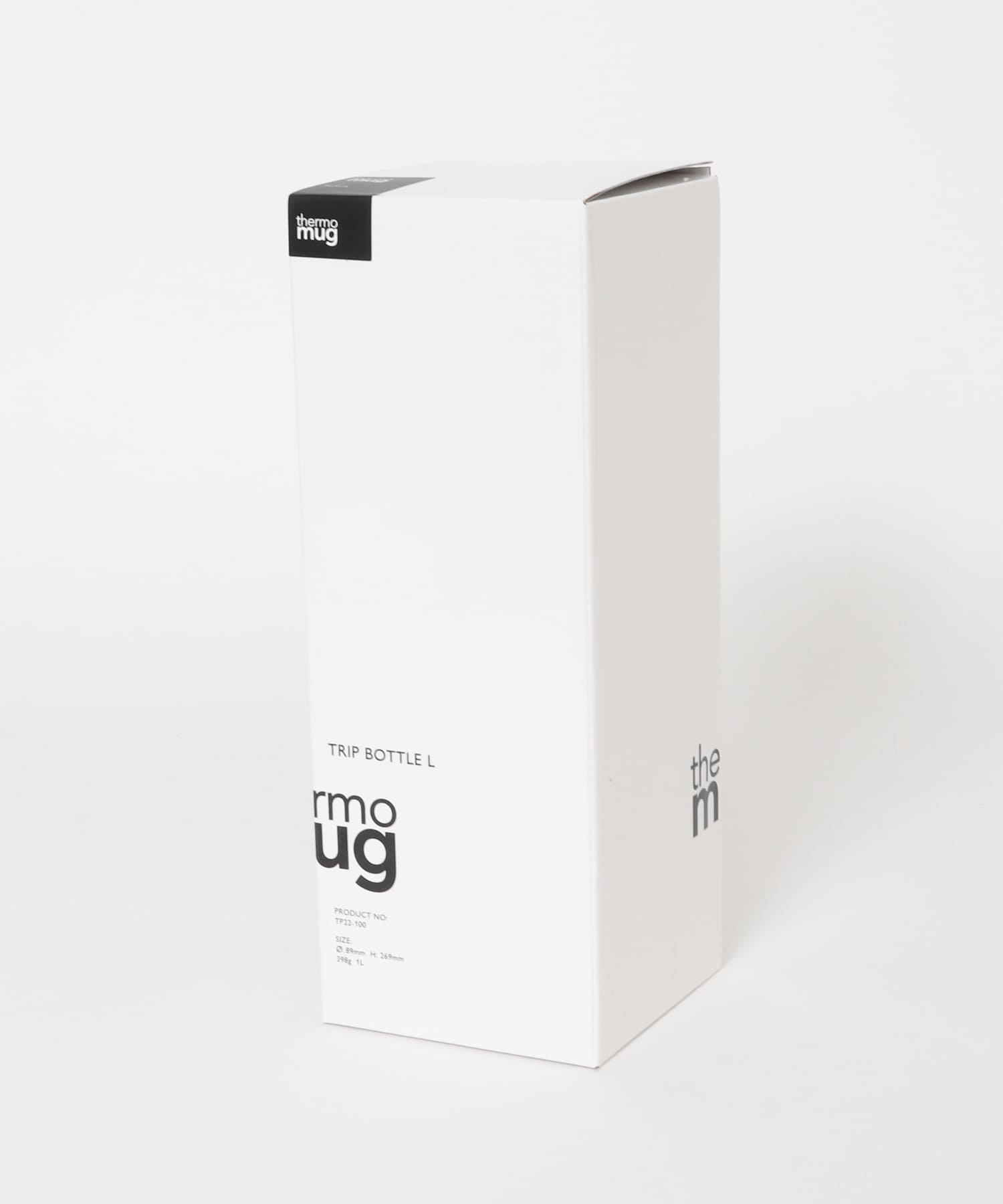 thermo mug　TRIP BOTTLE L BLACK -