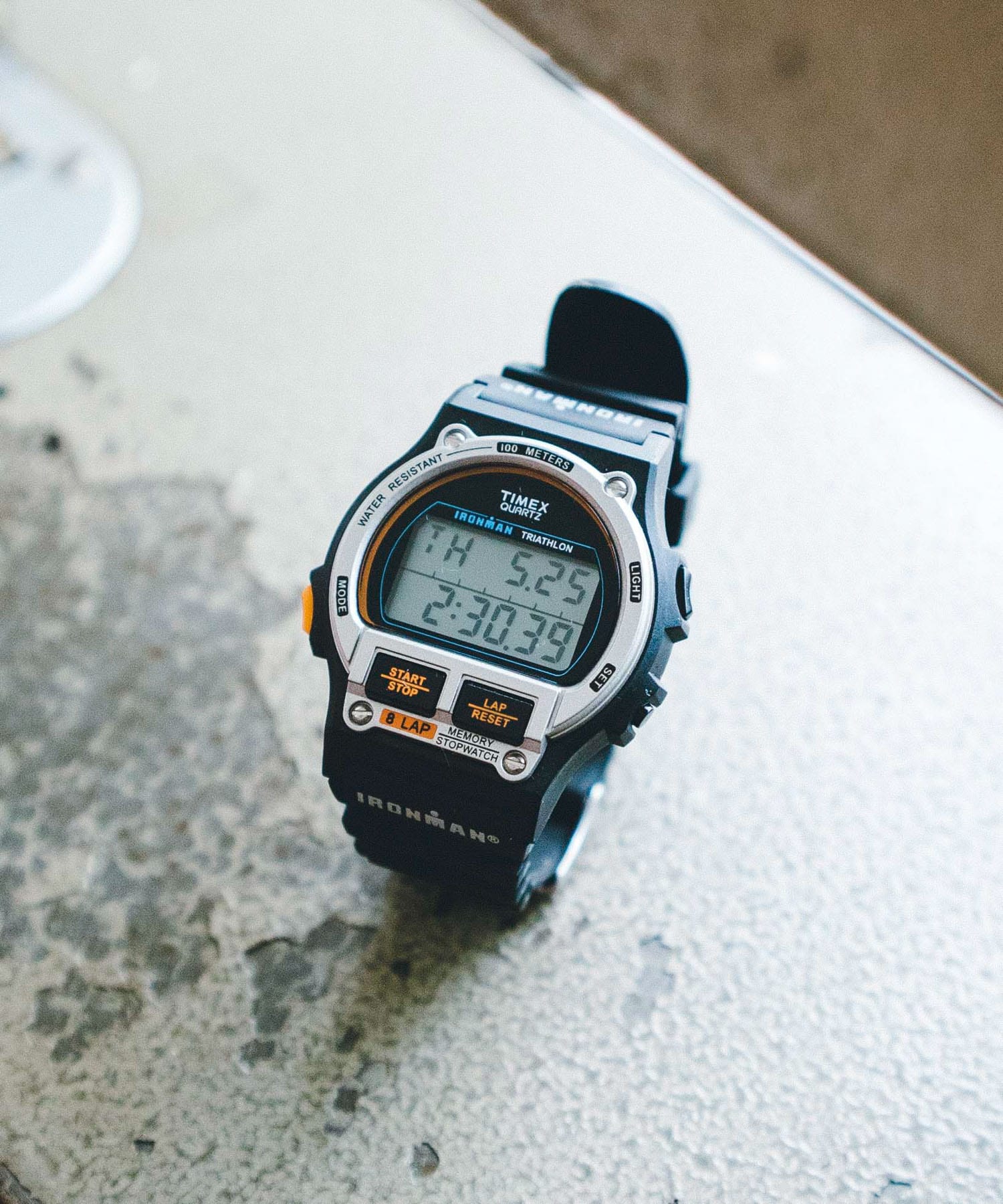 『別注』TIMEX×DOORS　20th IRONMAN 8LAP 90s SILVER/BLK one