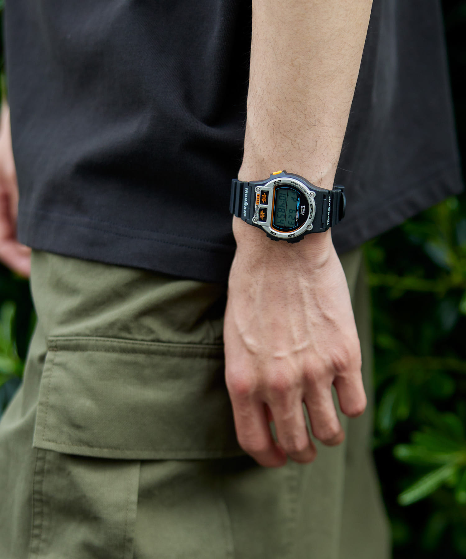 『別注』TIMEX×DOORS　20th IRONMAN 8LAP 90s SILVER/BLK one
