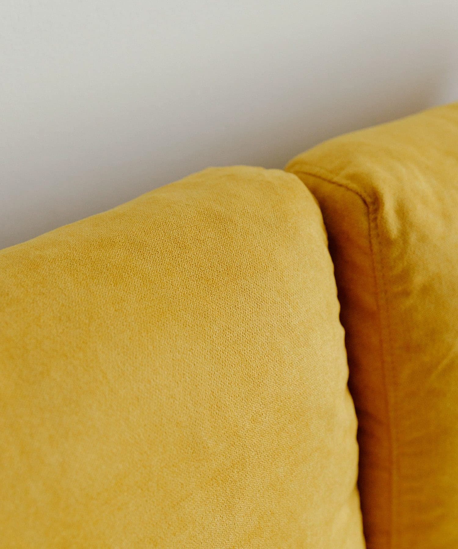 BOTHY　Chiffon Sofa 3P オーク無垢材 イエロー one