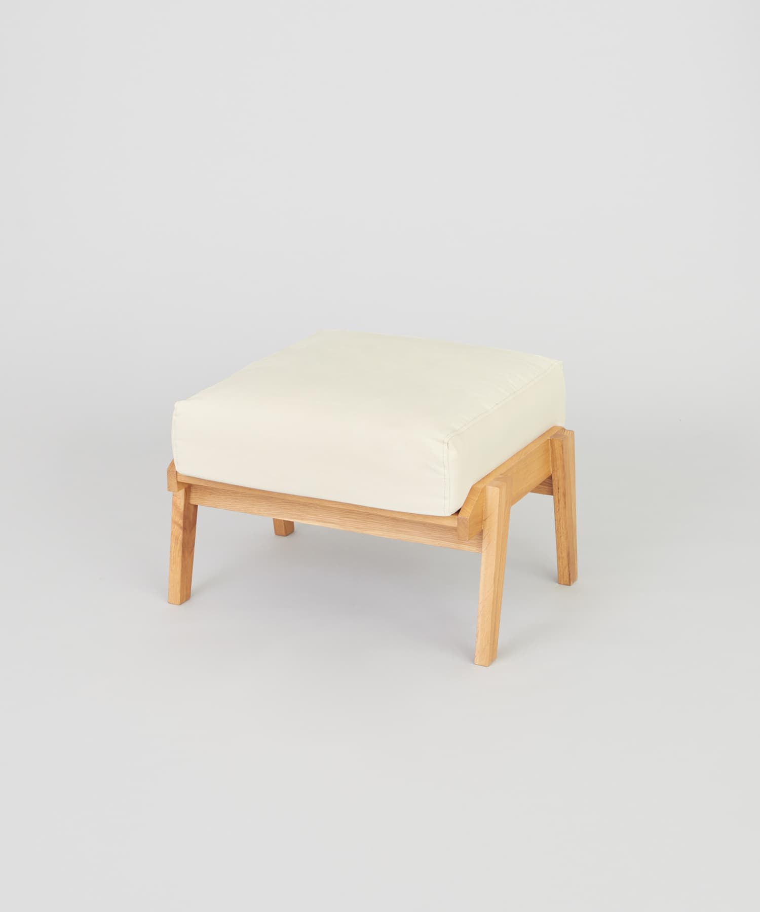 BOTHY Canvas Ottoman オーク無垢材 Natural one