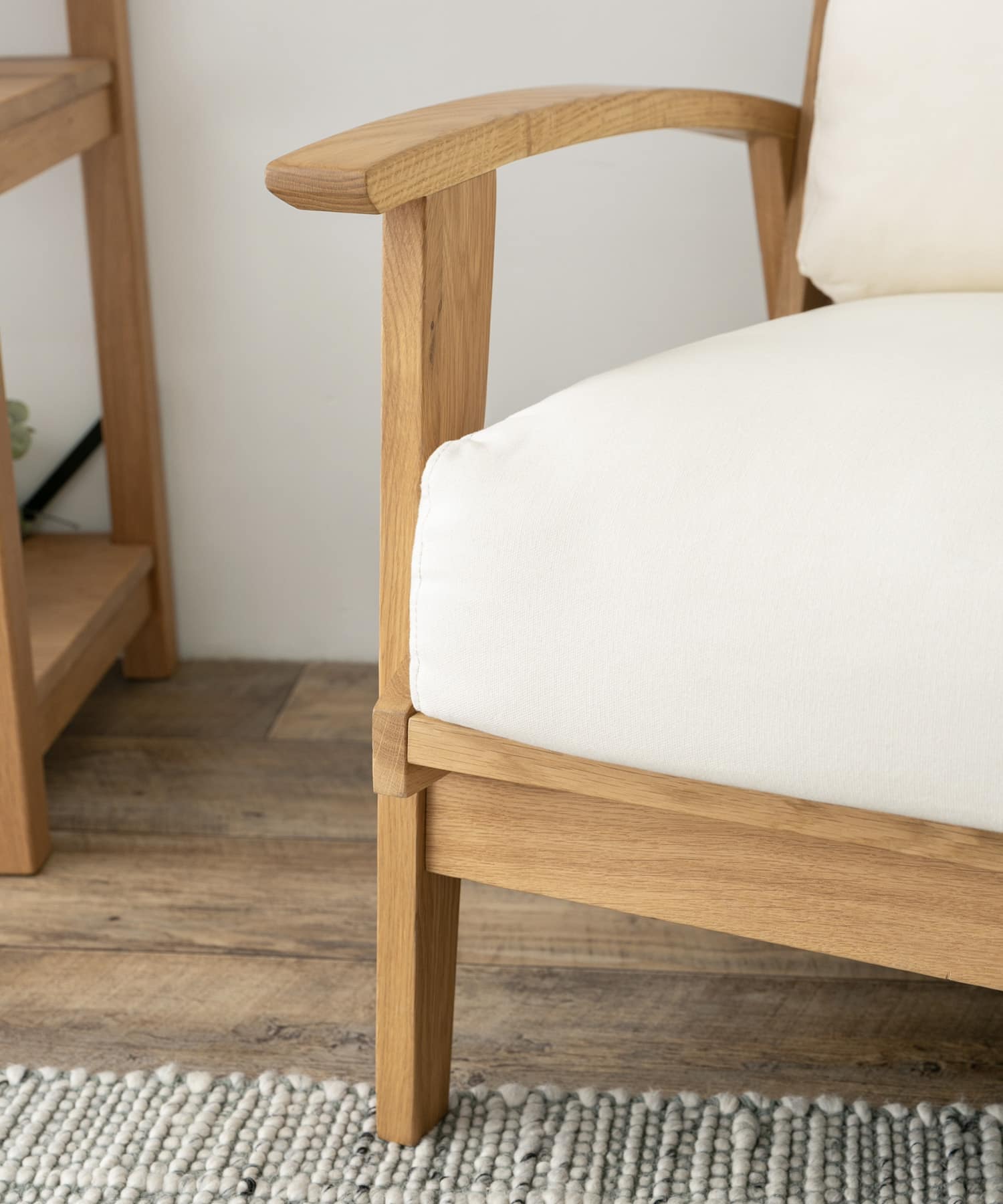 BOTHY Canvas Sofa 1P オーク無垢材 Natural one