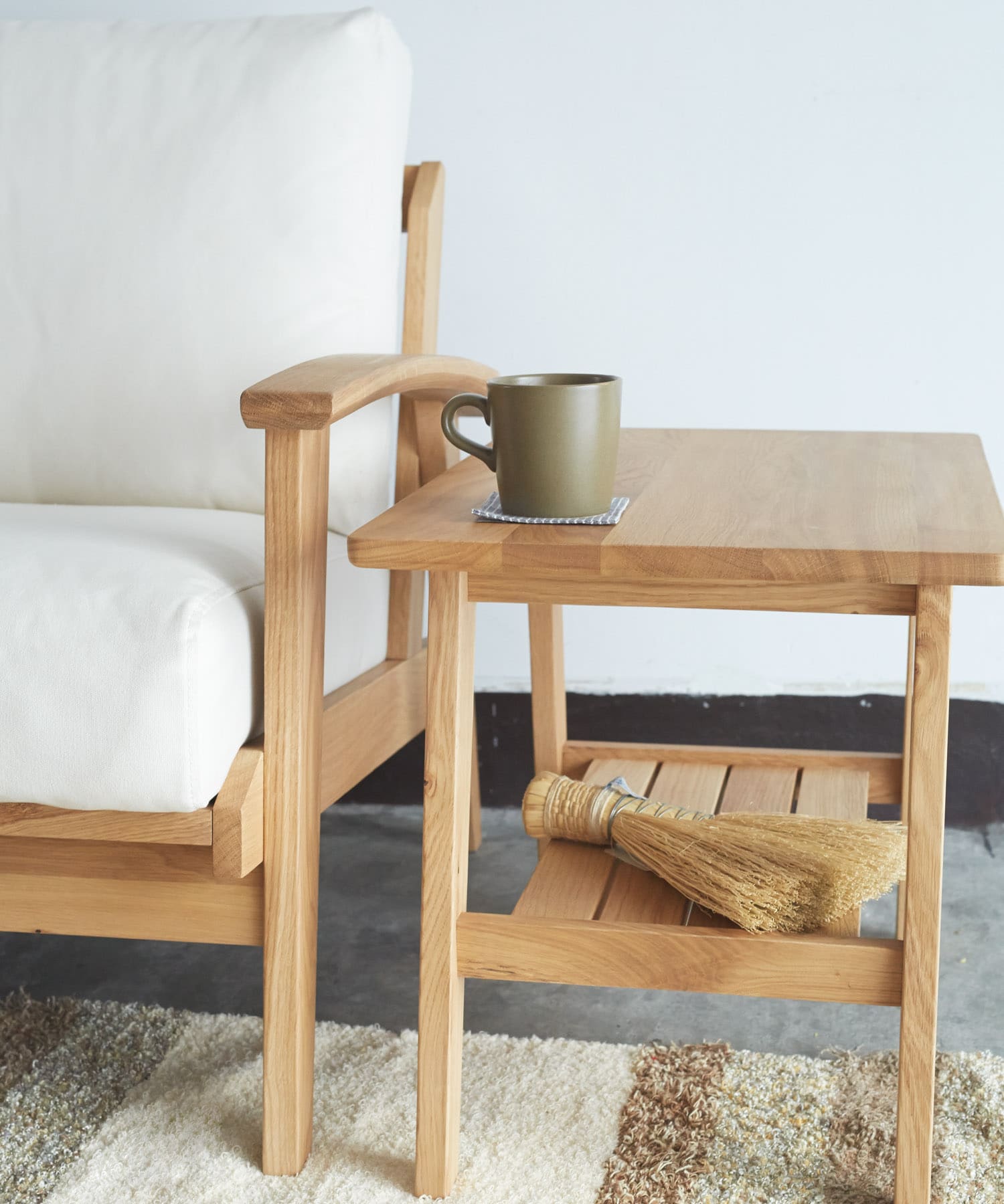 DOORS LIVING PRODUCTSのBothyには北米産のホワイトオ