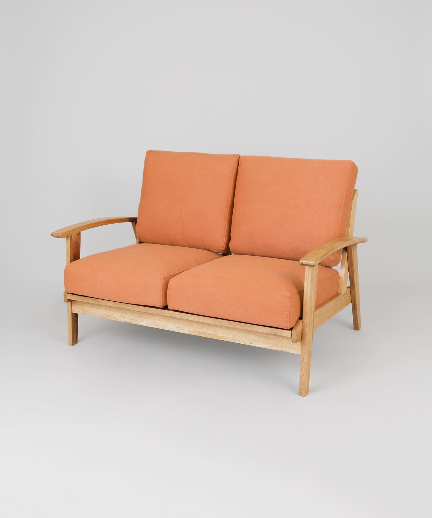 BOTHY Canvas Sofa 2P オーク無垢材