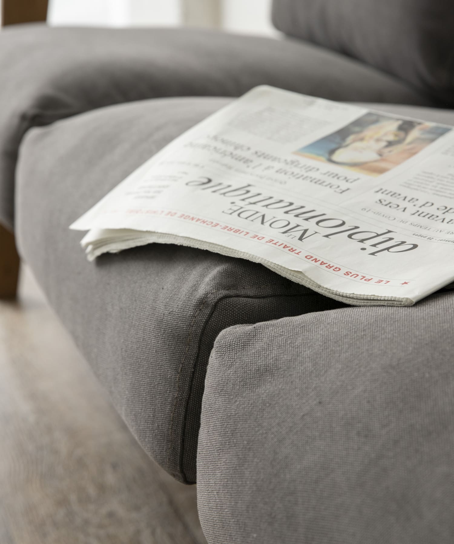 BOTHY Frame Sofa 3シーター(Canvas) Grey one