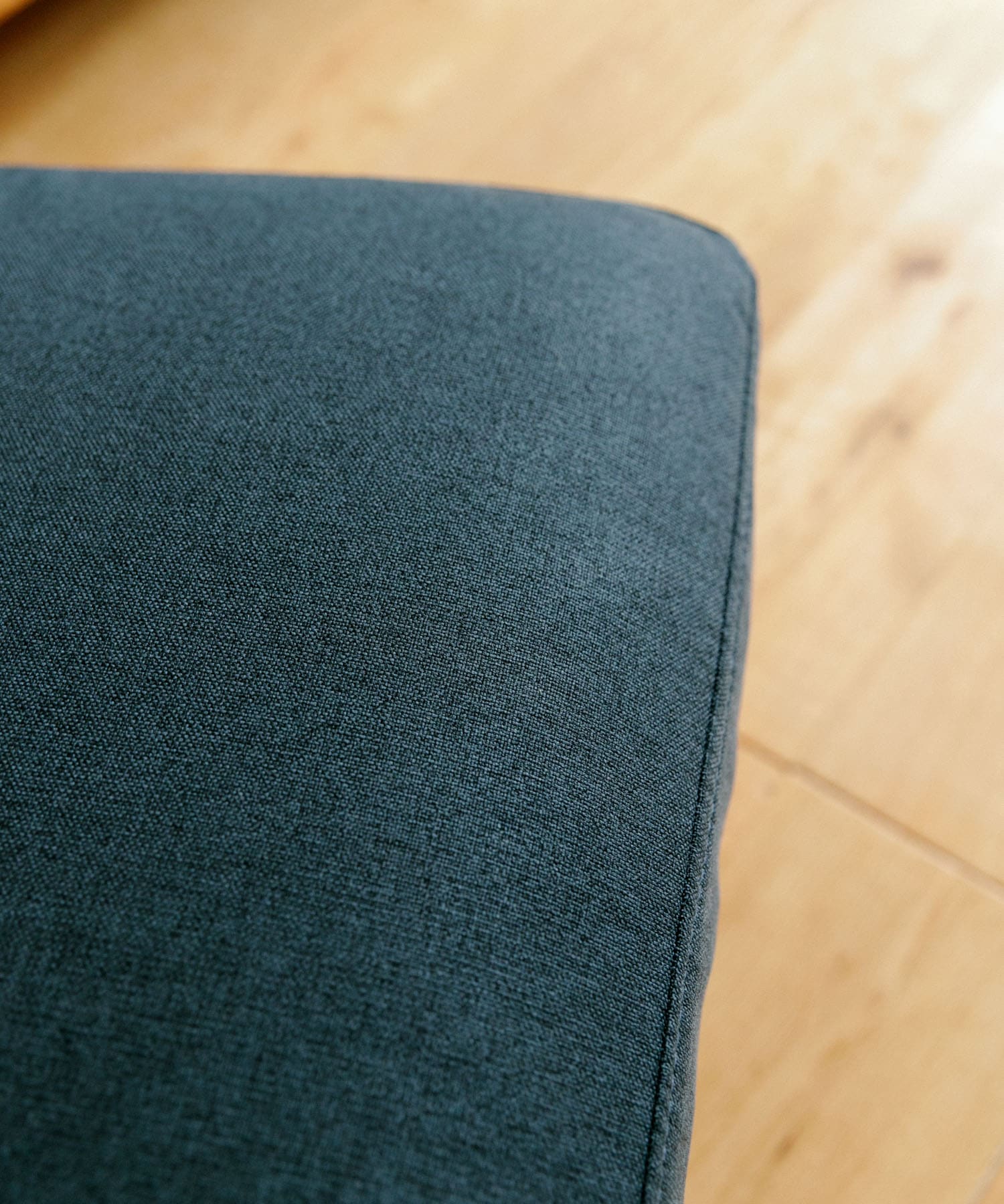 BOTHY Modern Ottoman オーク無垢材 ブルーグリーン one