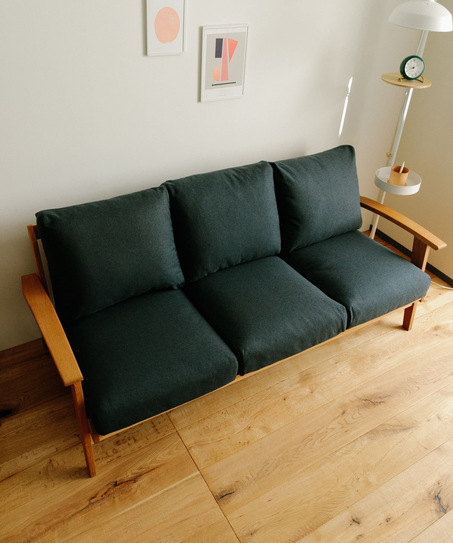 BOTHY Frame Sofa 3シーター(Modern) ブルーグリーン one