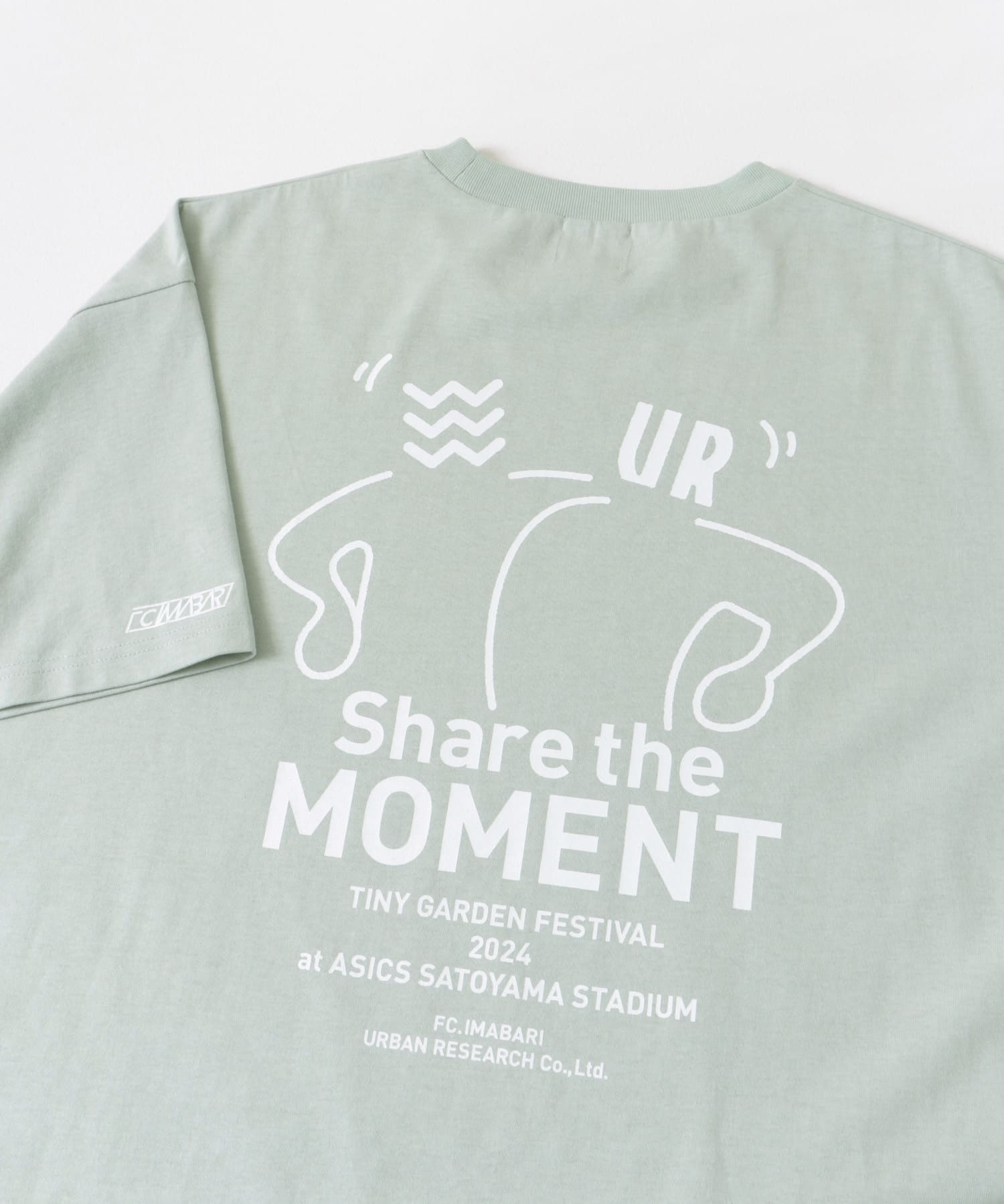 『UR TECH』SHARE THE URBANRESEARCH×DOORS　TGFコラボプリントT ミント S