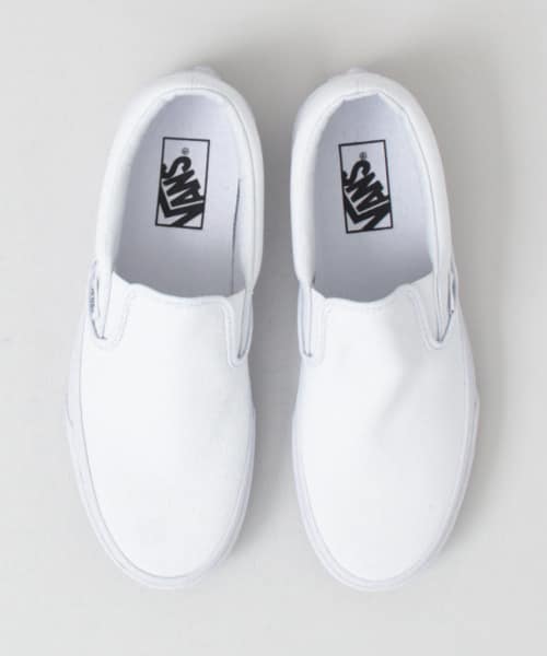 VANS　SLIP ON TRUE WHITE 5.5