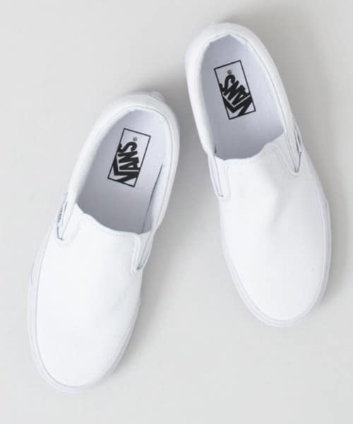 VANS　SLIP ON TRUE WHITE 5.5