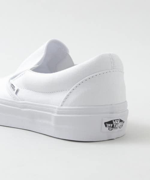 VANS　SLIP ON TRUE WHITE 6