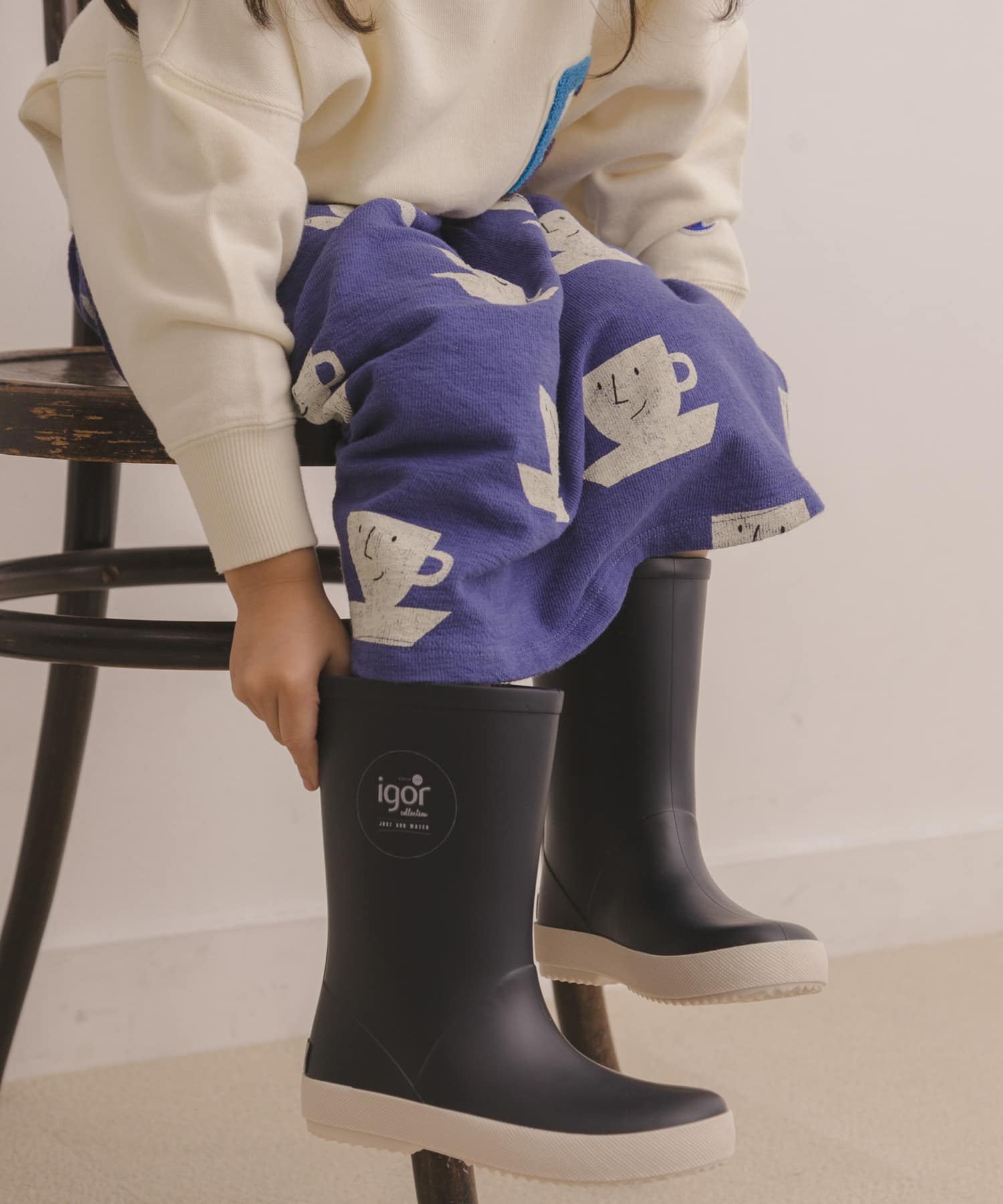 igor　SPLASH NAUTICO(KIDS) Navy 17
