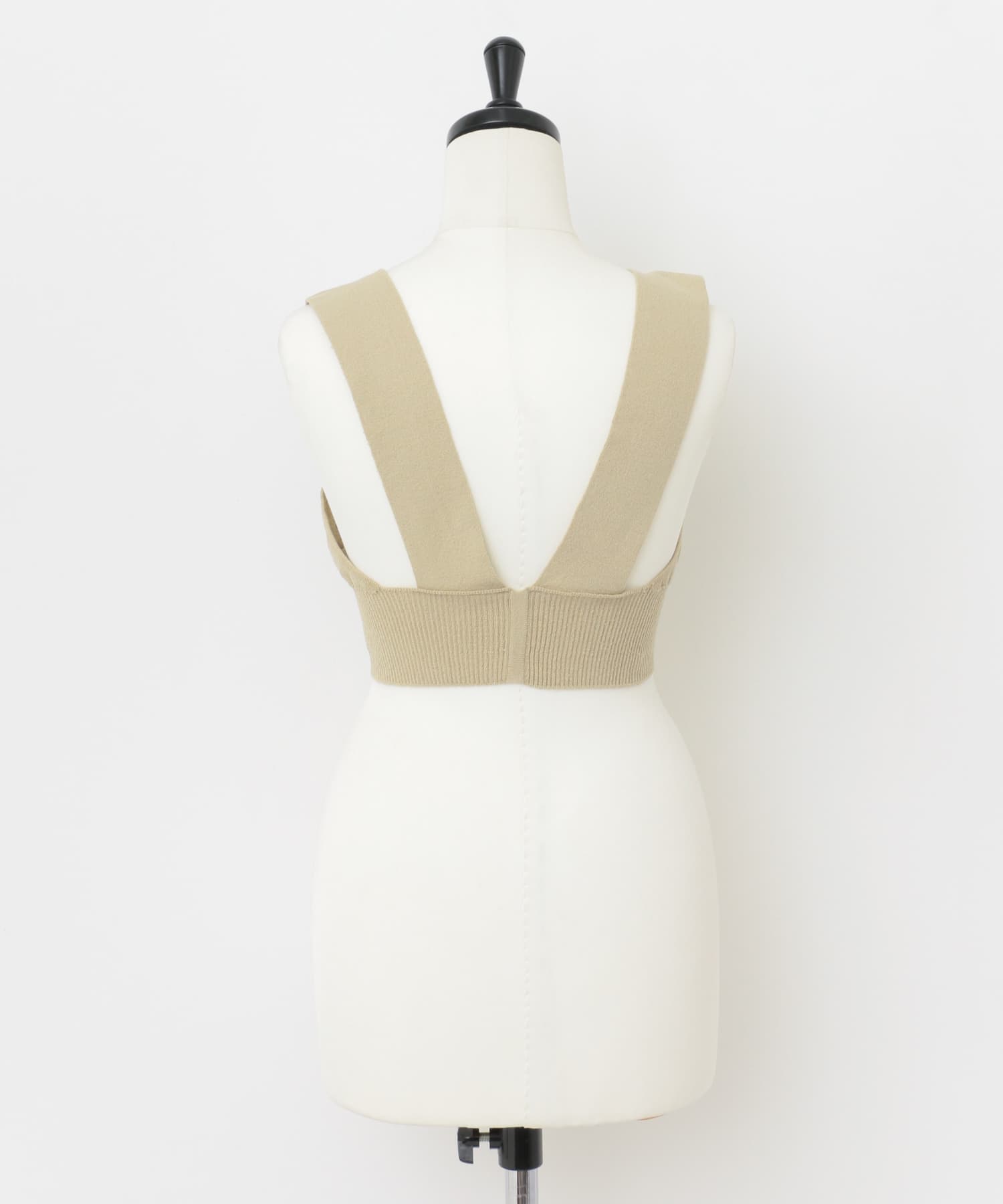 『WEB/一部店舗限定』unfil　organic cotton bra top grassbeige 1