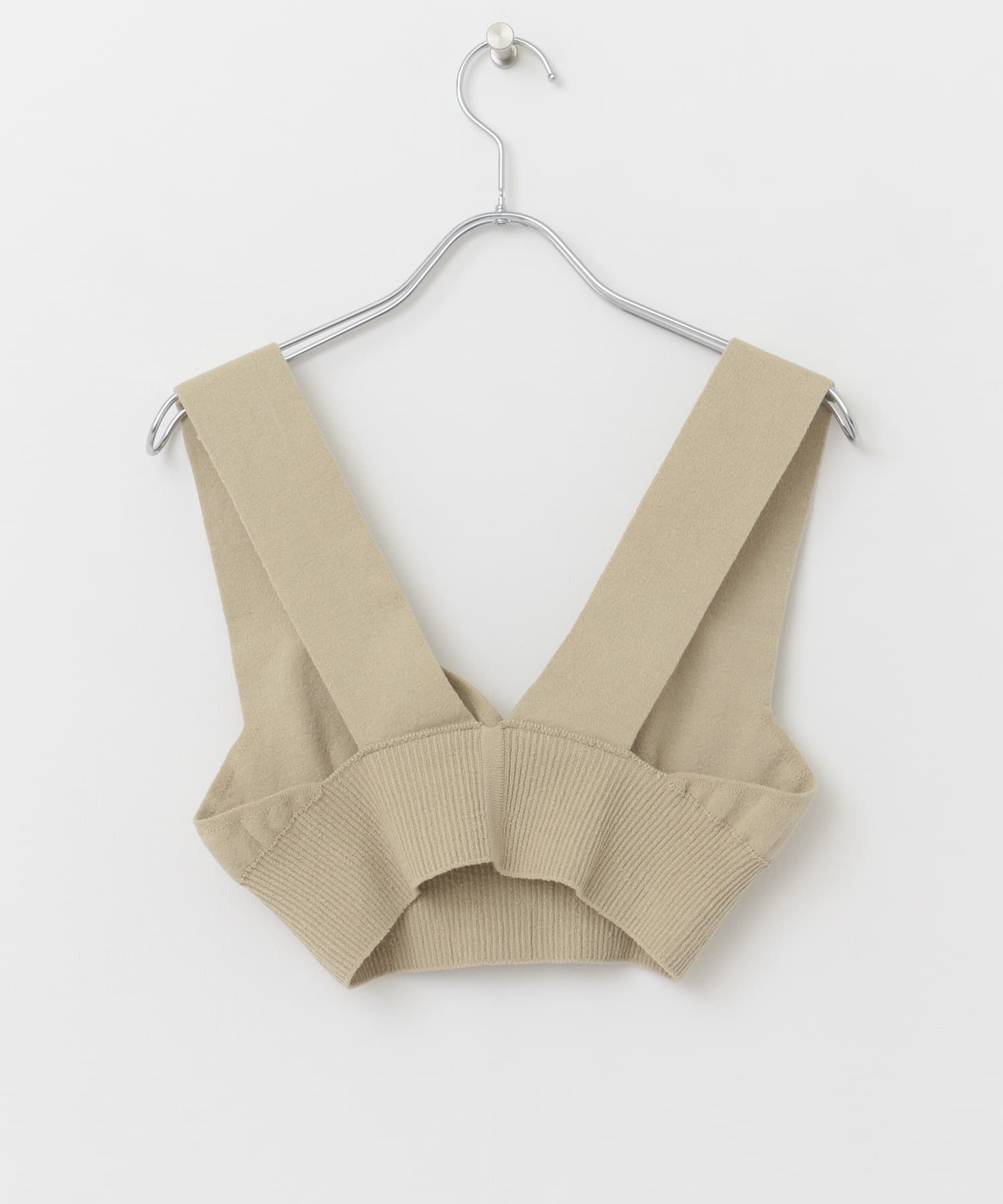 『WEB/一部店舗限定』unfil　organic cotton bra top grassbeige 1