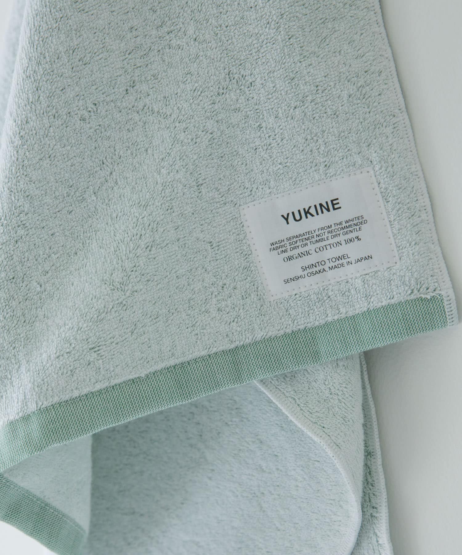 『WEB限定』SHINTO TOWEL　ユキネ ミニバスタオル 40×110 midori -