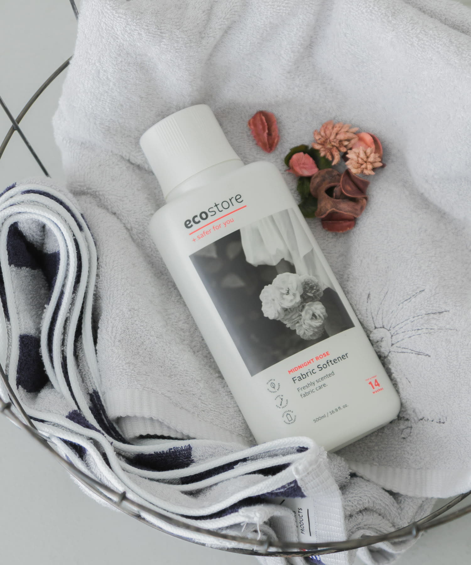 『WEB限定』eco store　ファブリックソフナー ローズ500ml - 500ml