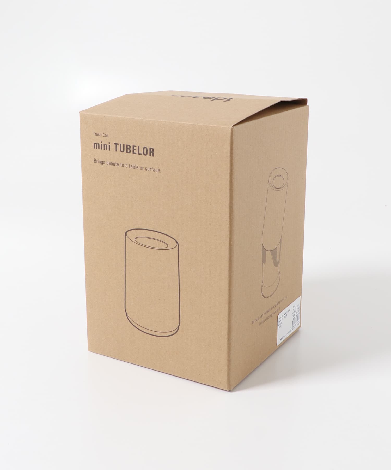 ideaco　mini TUBELOR ホワイト -