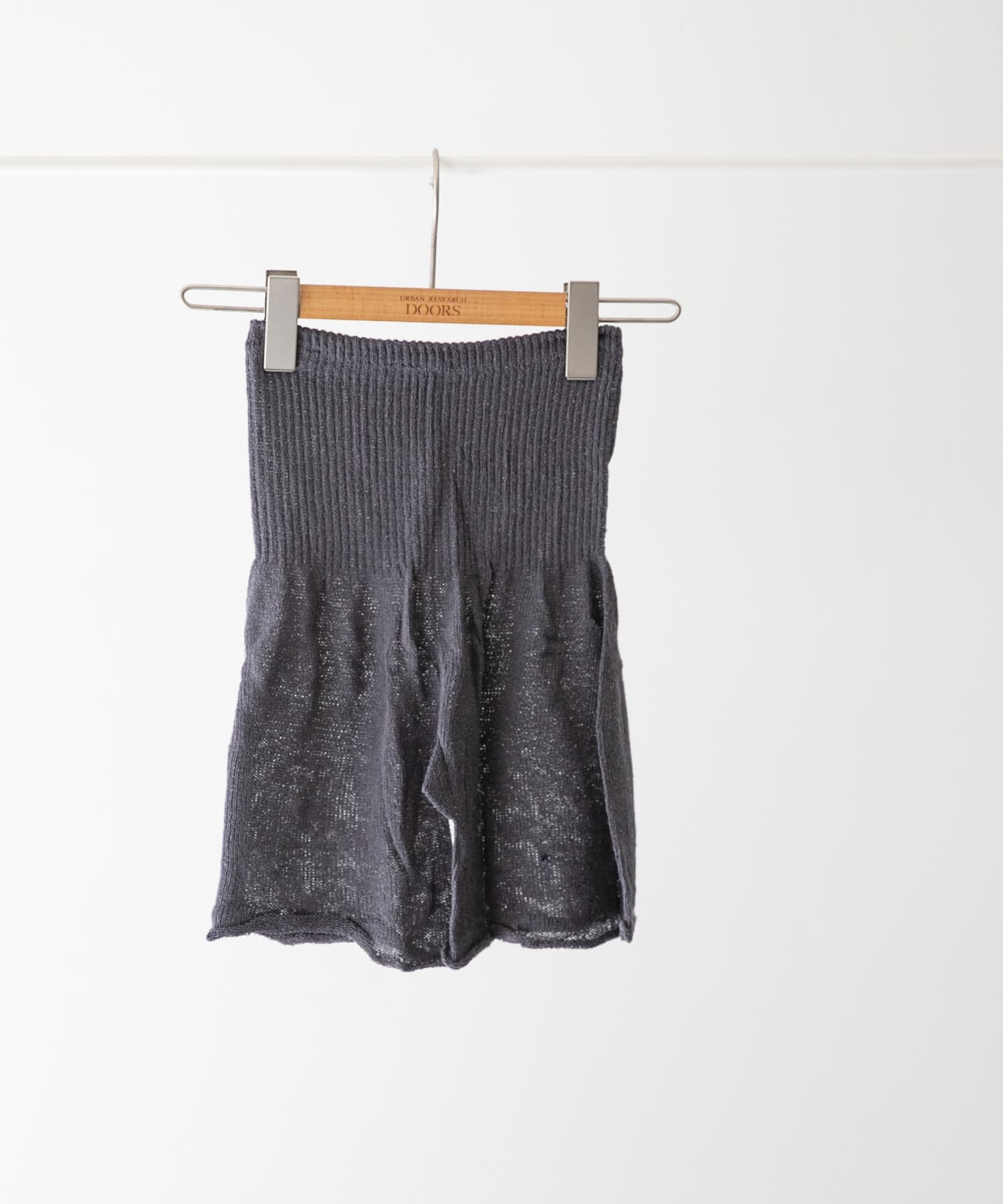 『WEB限定』meri ja kuu　2分丈インナーパンツシルク charcoal one