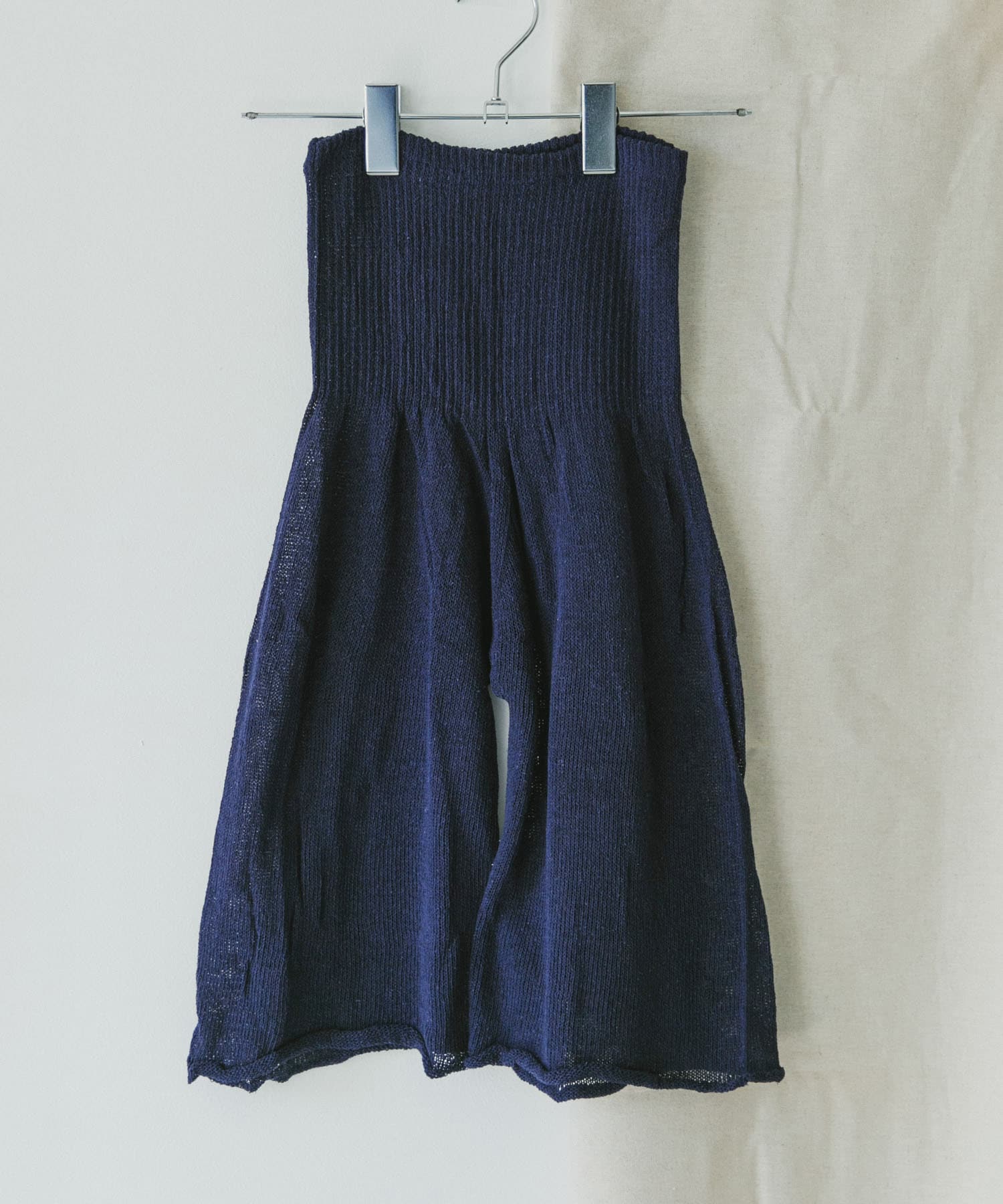 『WEB限定』meri ja kuu　4分丈インナーパンツ シルク navy one