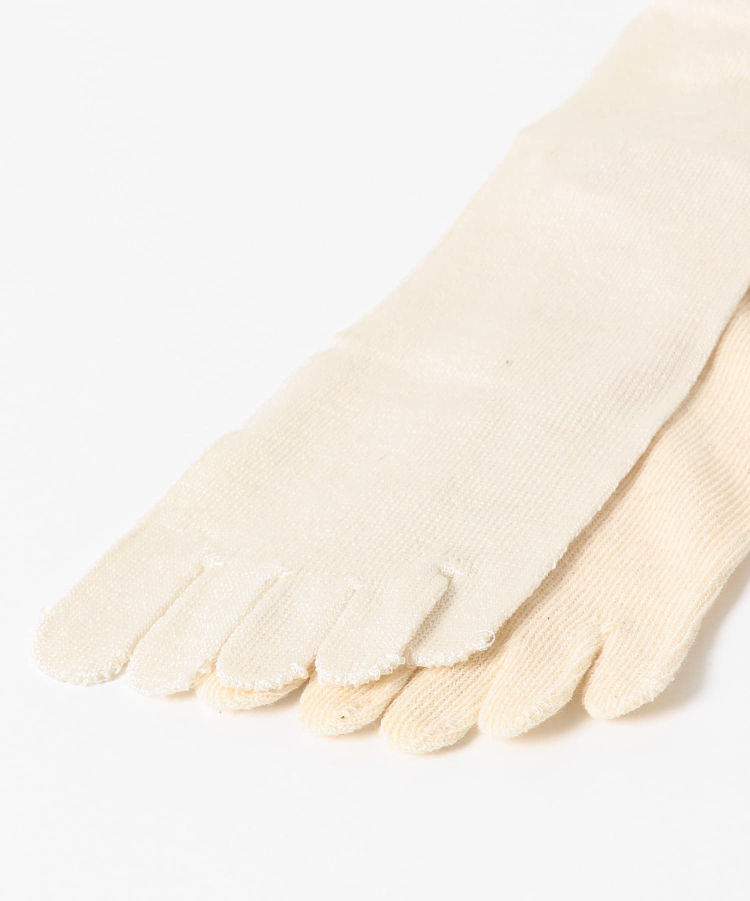 『WEB限定』meri ja kuu　4足セット カラーコットンソックス ginger -