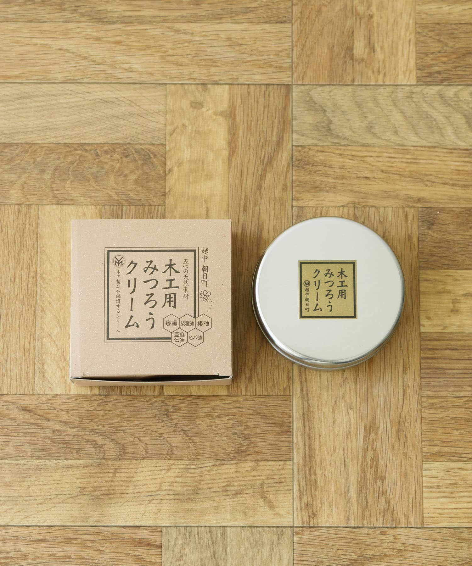みつろうクリーム　木工用 200g - -