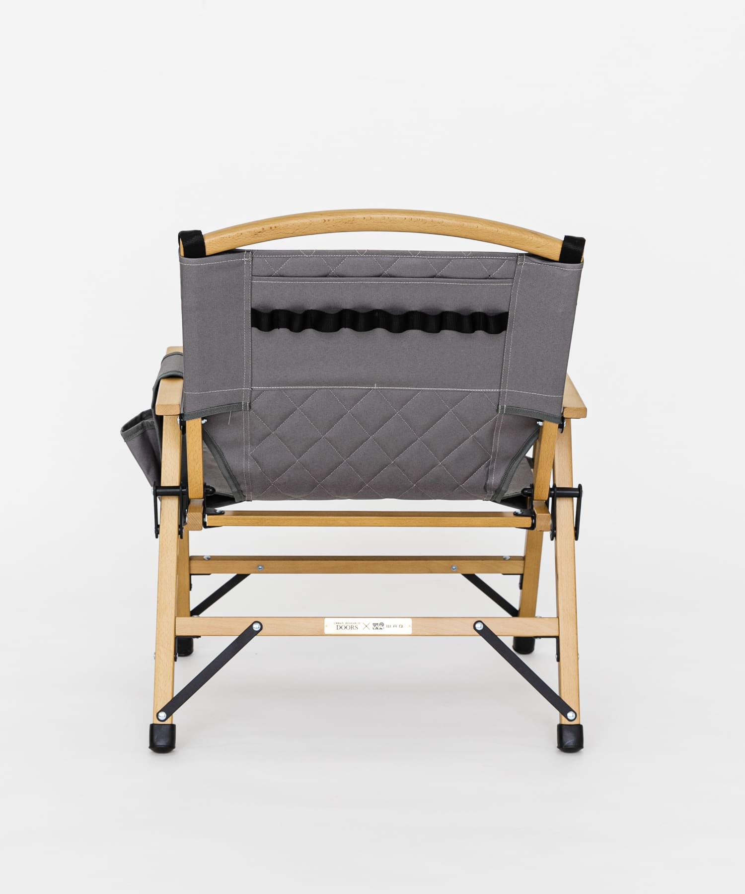 『別注』WAQ×DOORS　FOLDING WOOD CHAIR EXCLUSIVE グレー 0