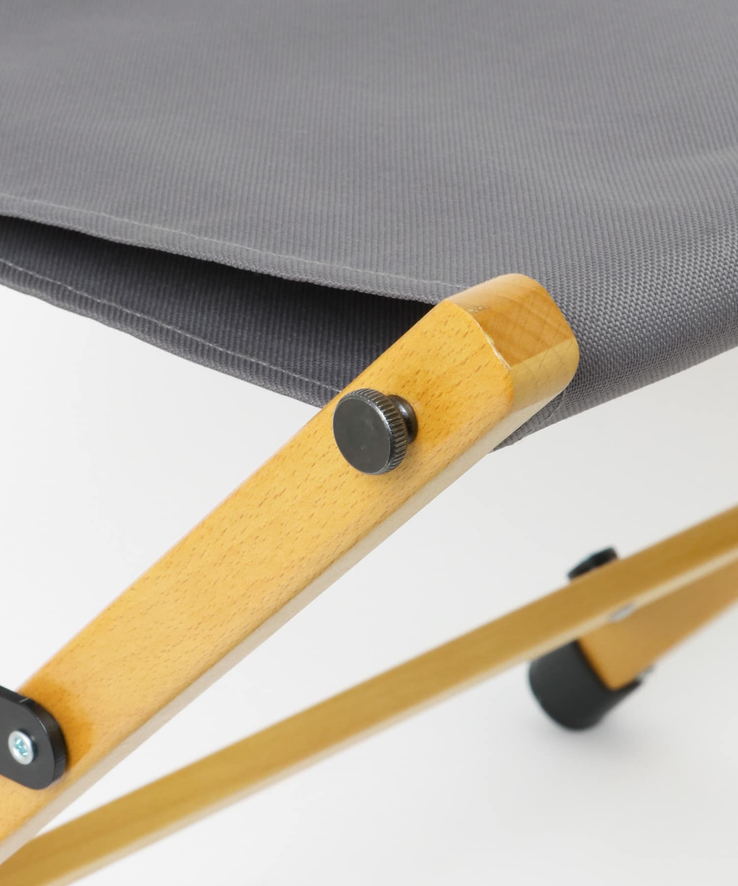 WAQ×DOORS　FOLDING WOOD STOOL EXCLU グレー 0