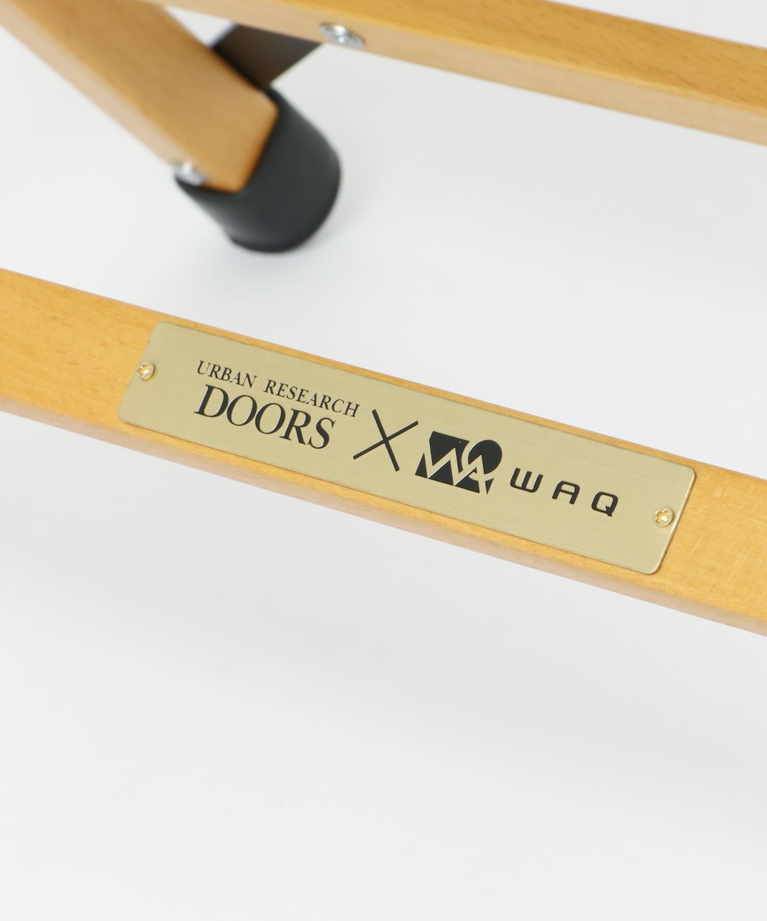 WAQ×DOORS　FOLDING WOOD STOOL EXCLU グレー 0