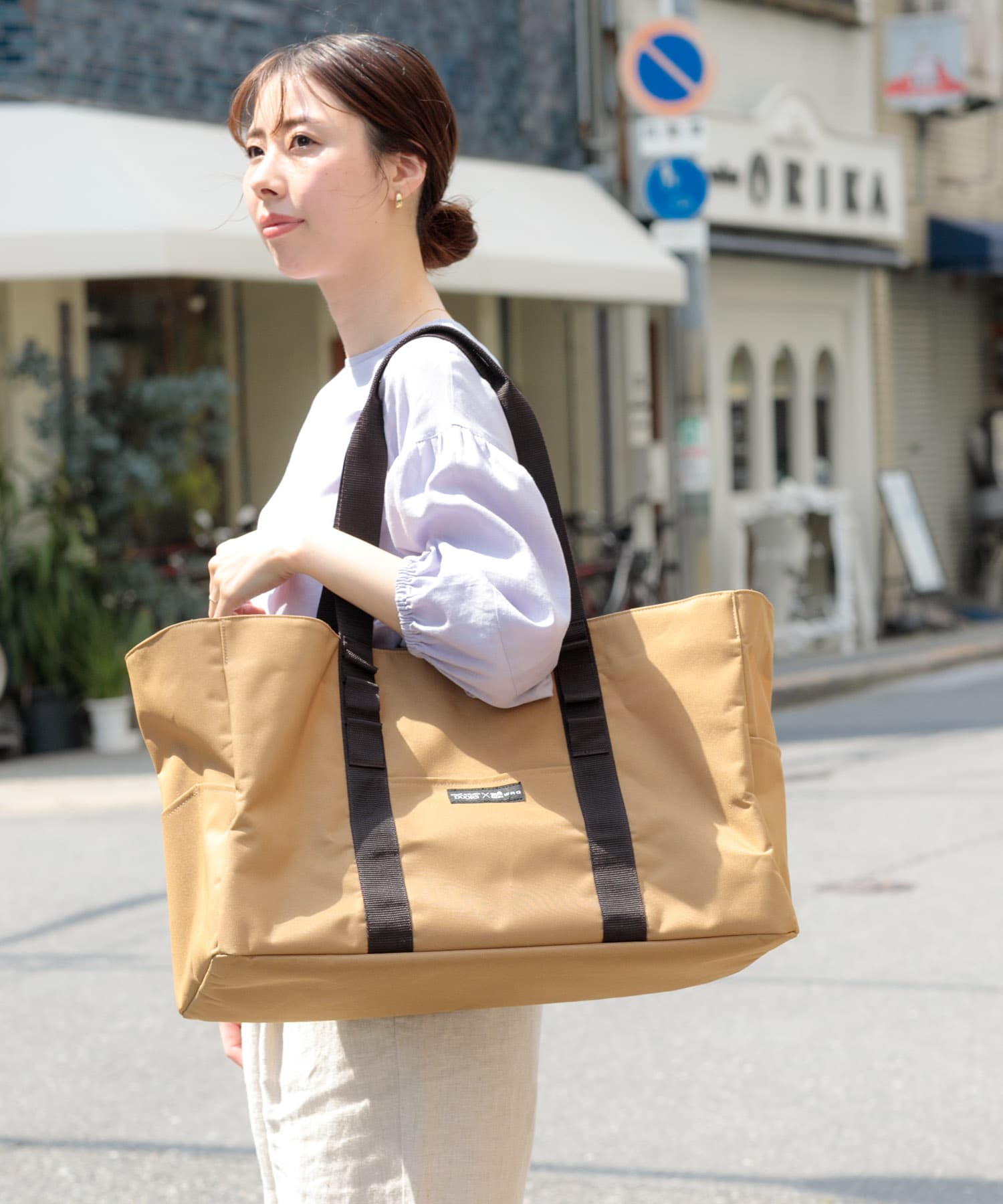 TacOps T55 タン バッグ WAQ×DOORS TOTE BAG&COOLER BAG(FREE タン): キャンプ用品