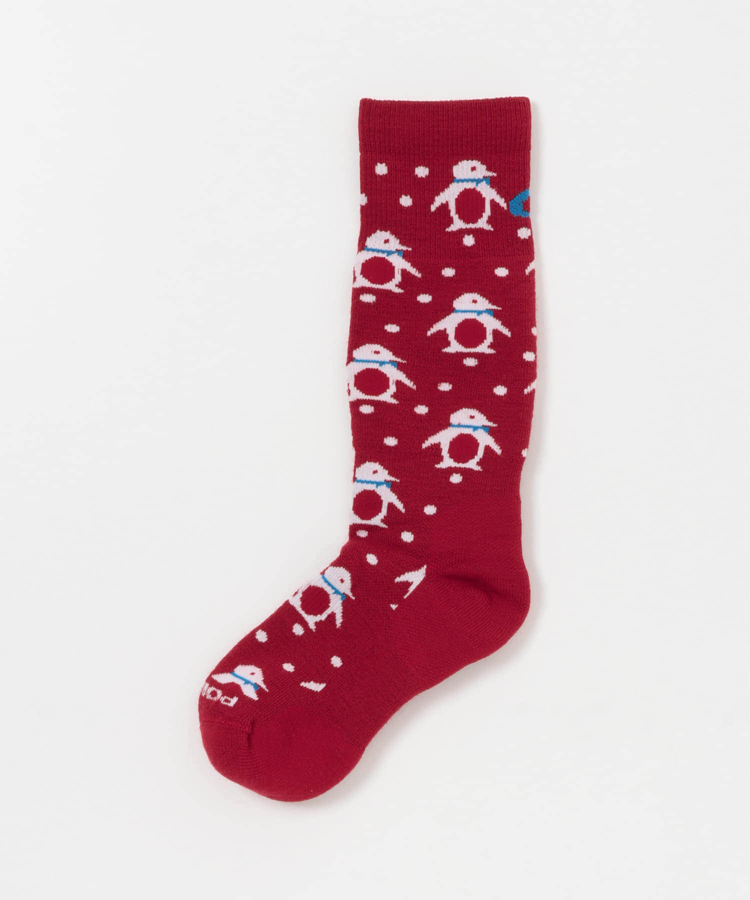 POINT6　kids penguins crimson M