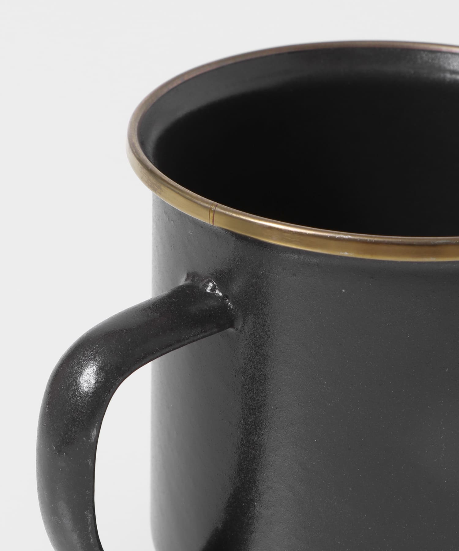 BAREBONES　エナメルカップ 2個セット チャコール one