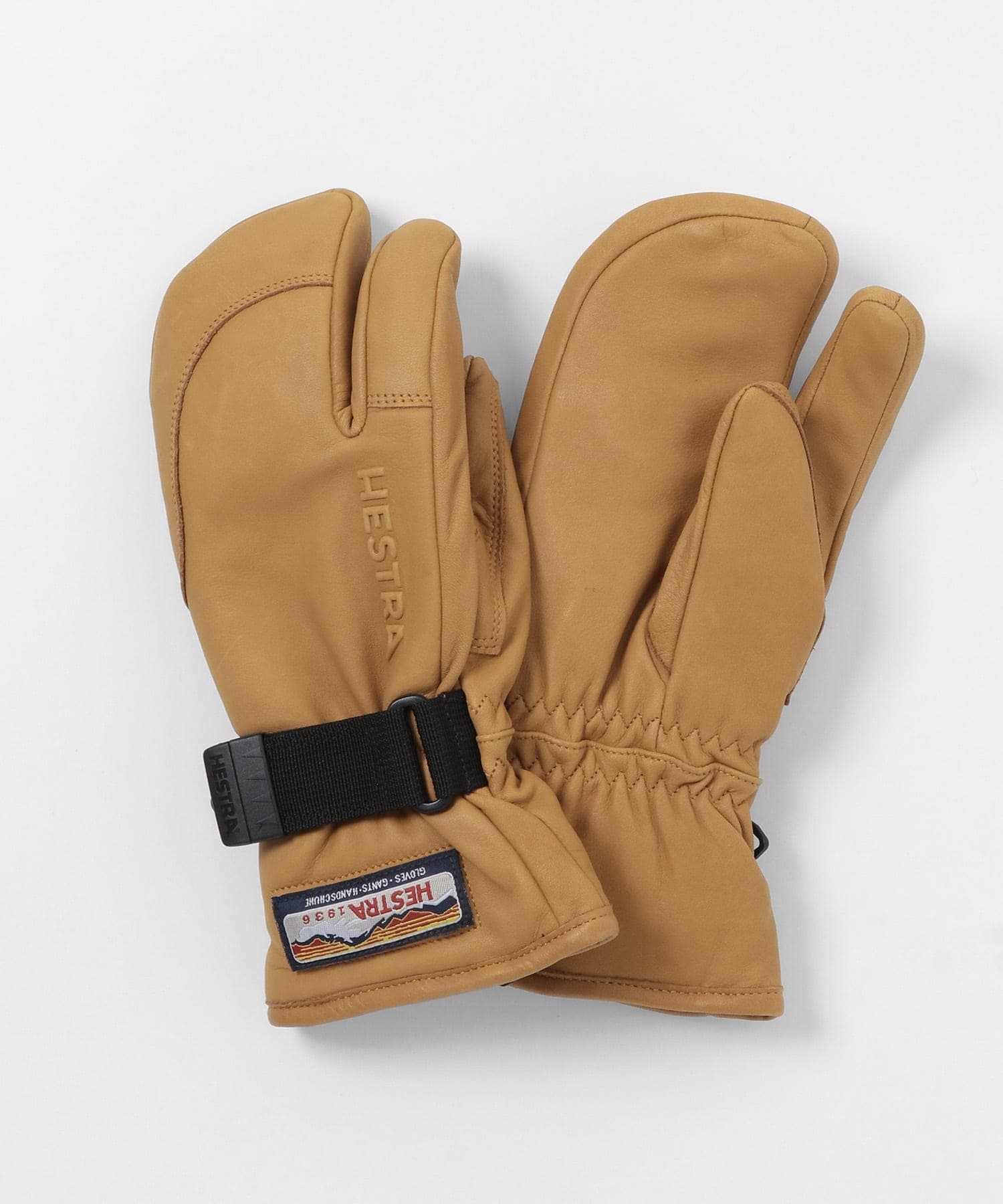 HESTRA　3-Finger Full Leather CORK 7