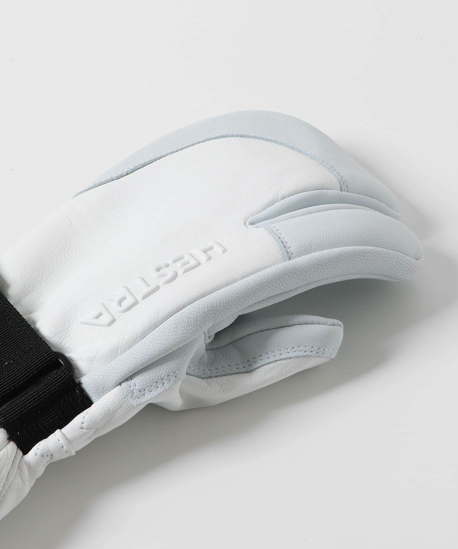 HESTRA　3-Finger Full Leather OFF WHITE 7
