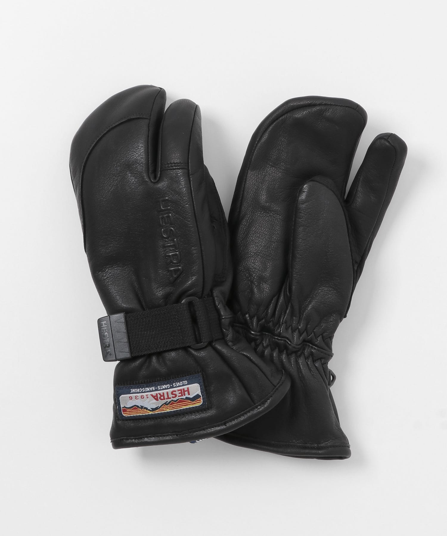 HESTRA　3-Finger Full Leather