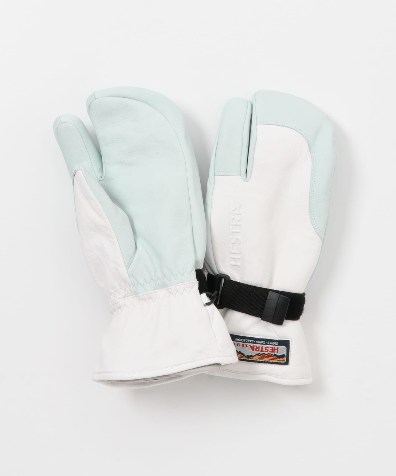 HESTRA 3-Finger Full Leather(7 OFF WHITE): ファッション雑貨｜URBAN
