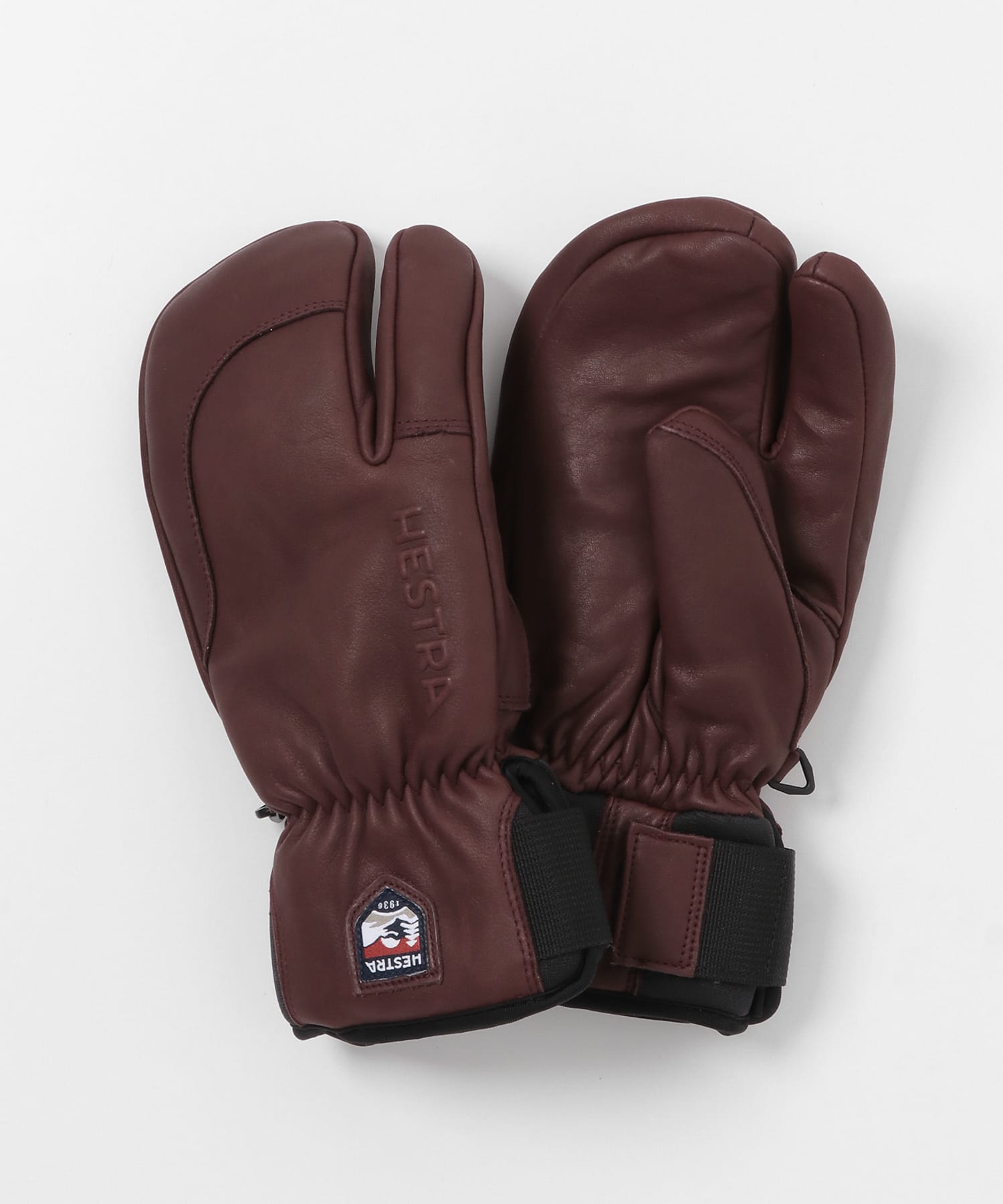 HESTRA　3-Finger Full Leather Sht